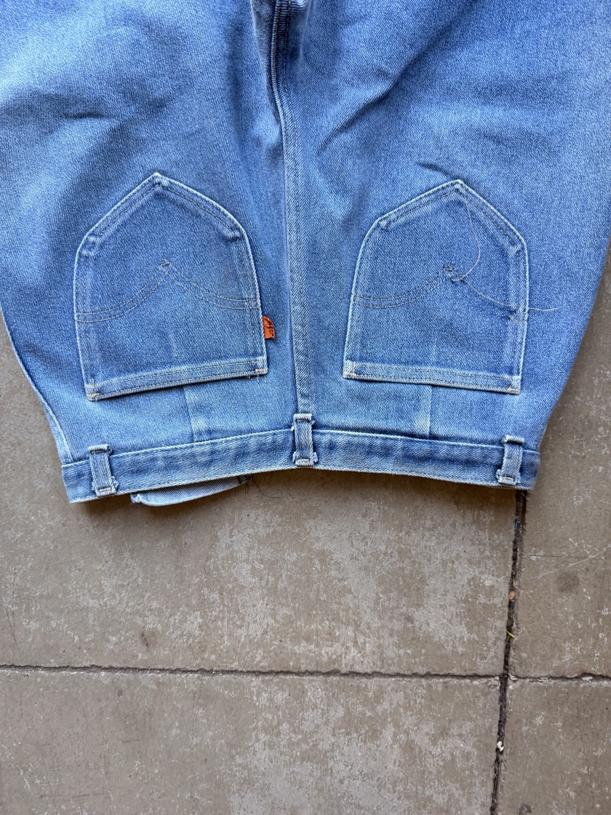 Vintage 60s 70s Levi’s Orange Tab Jeans Straight Leg Woman’s 30×27”