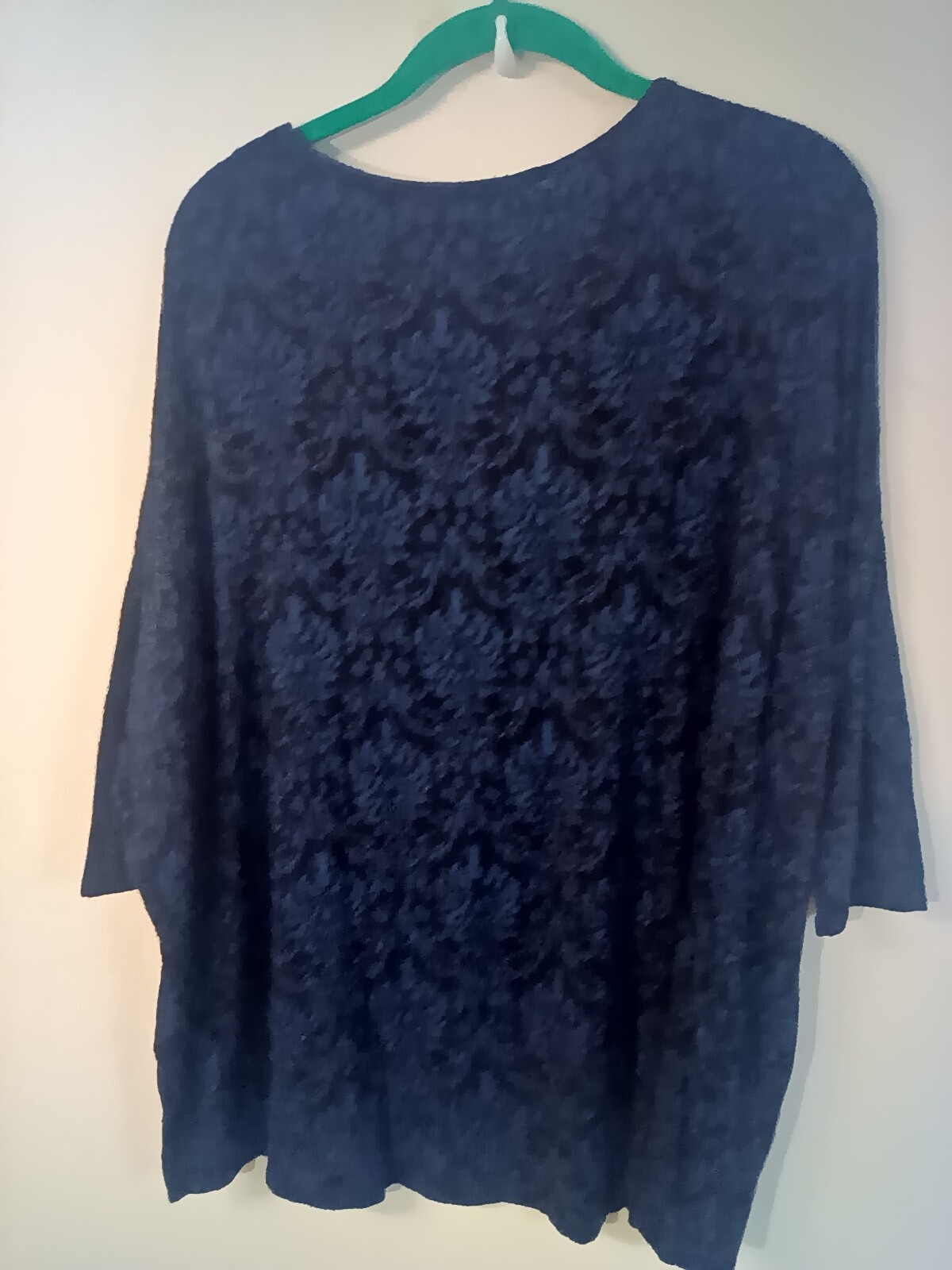 Vtg Tianello by Steve Barraza multicolor sweater XS floral dolman sleeve oversiz