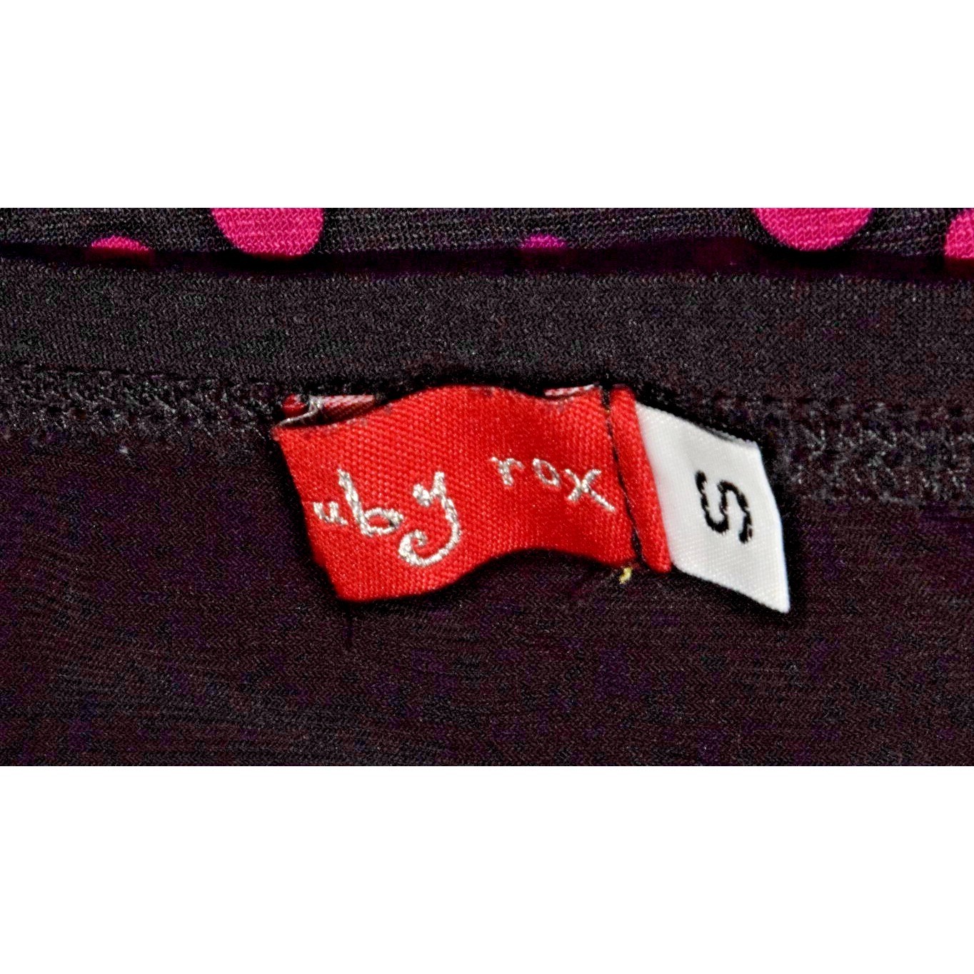 Vintage Dress Ruby Rox Size S Y2K Fit & Flare Back Tie Padded Bodice Made USA