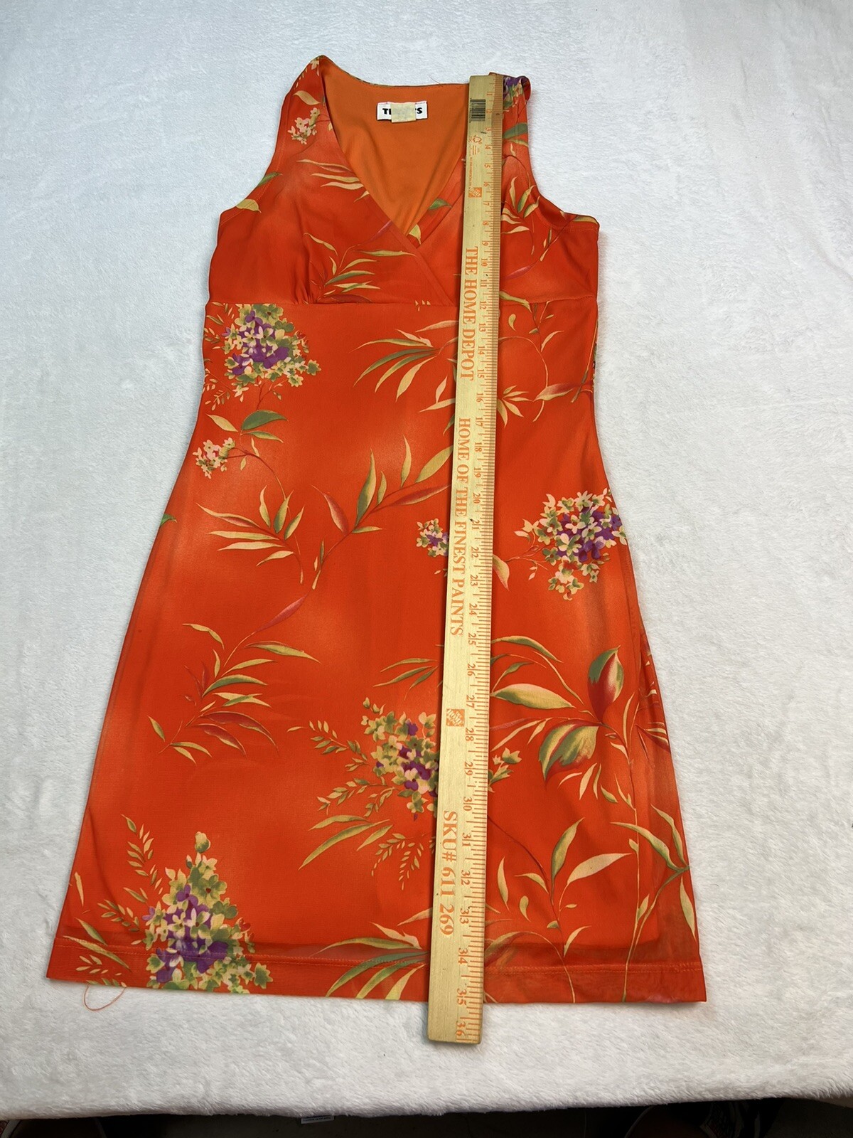 Vintage 90’s Tickets Clothing Size Small Floral Maxi Dress