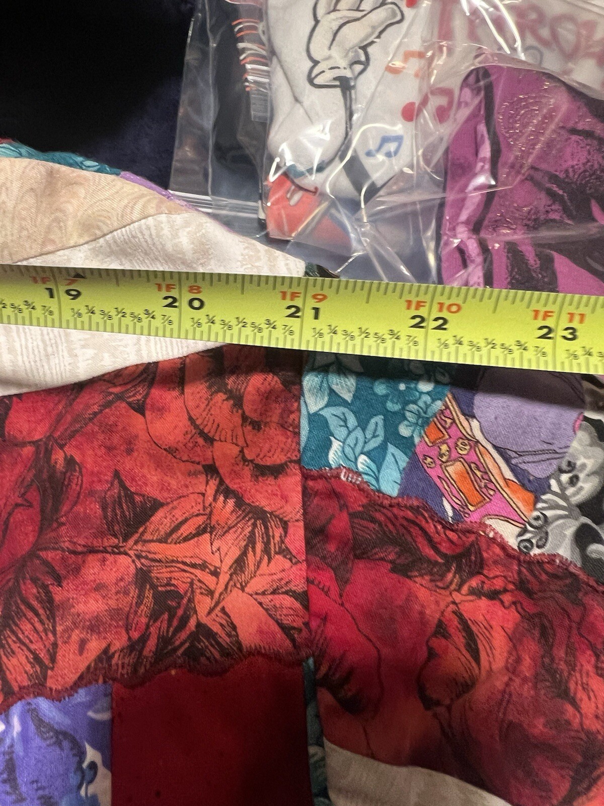 Handmade Patchwork Women’s Jacket Flowers Cats Plants Large Vintage