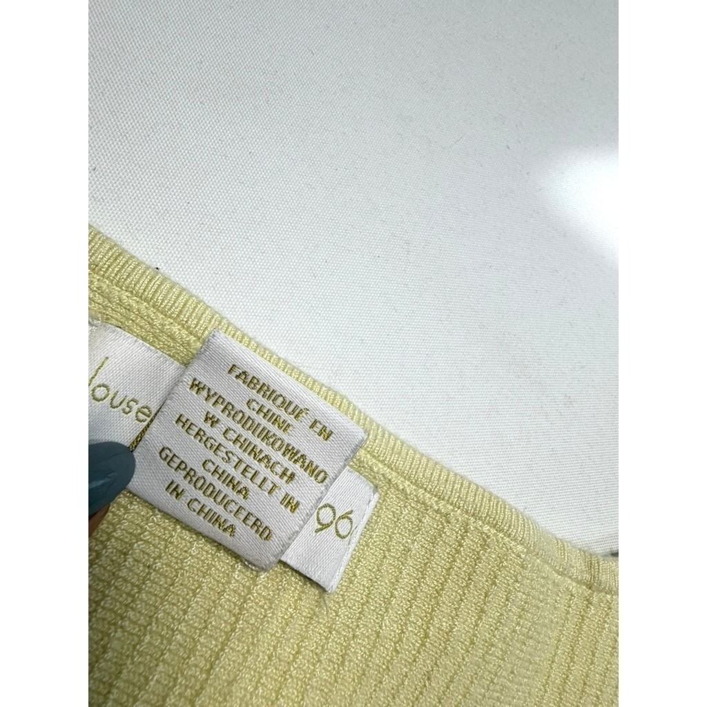 House of Harlow 1960 Ribbed Cropped Tank Top Large Knit vintage inspired