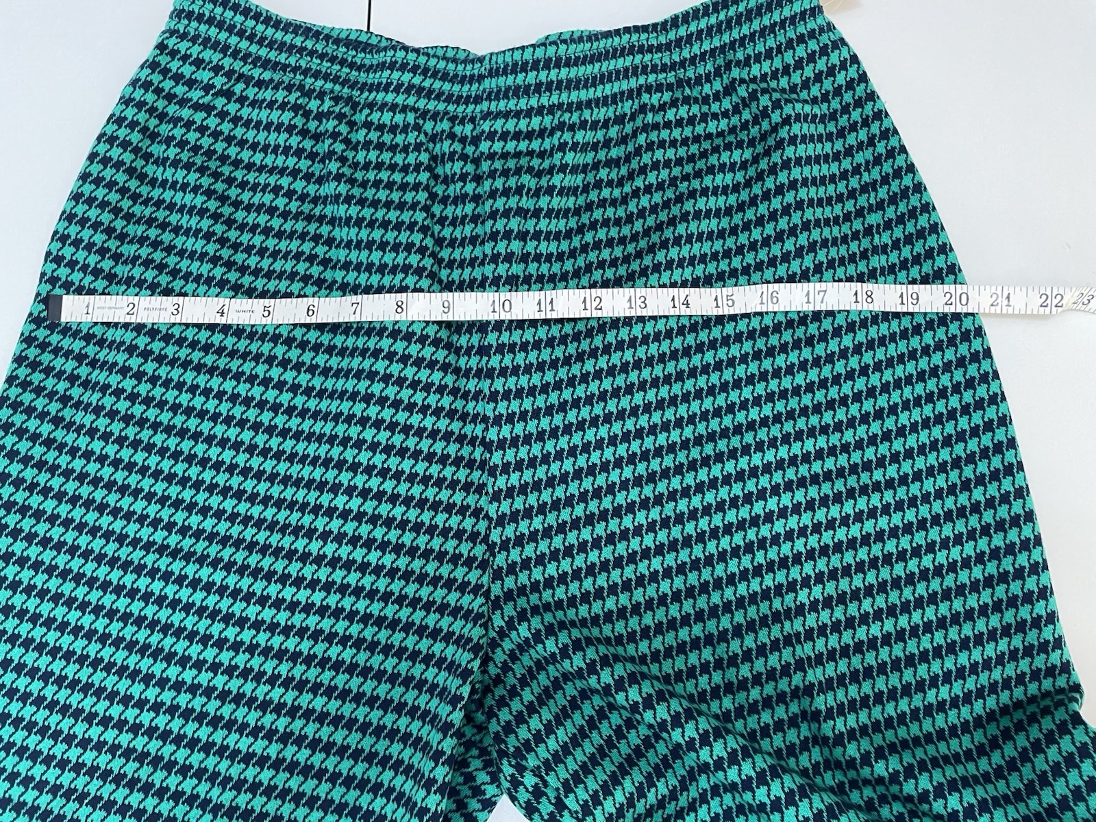VTG 1990s Herringbone Knit Punk Grunge High Rise Pull On New w/ Tags Pants L/XL