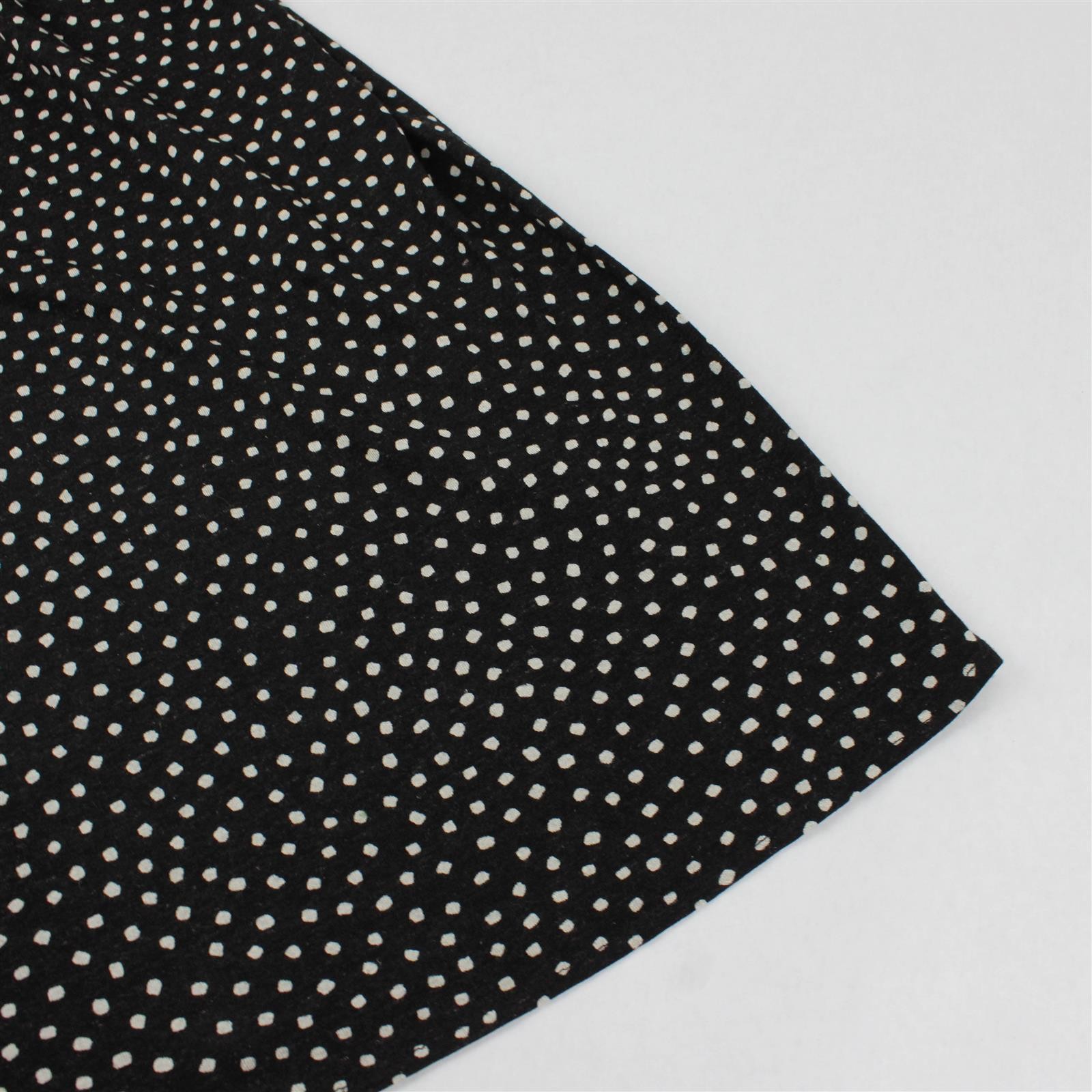 VTG Marsha Brander Componix Women’s S Black & White Maxi Skirt