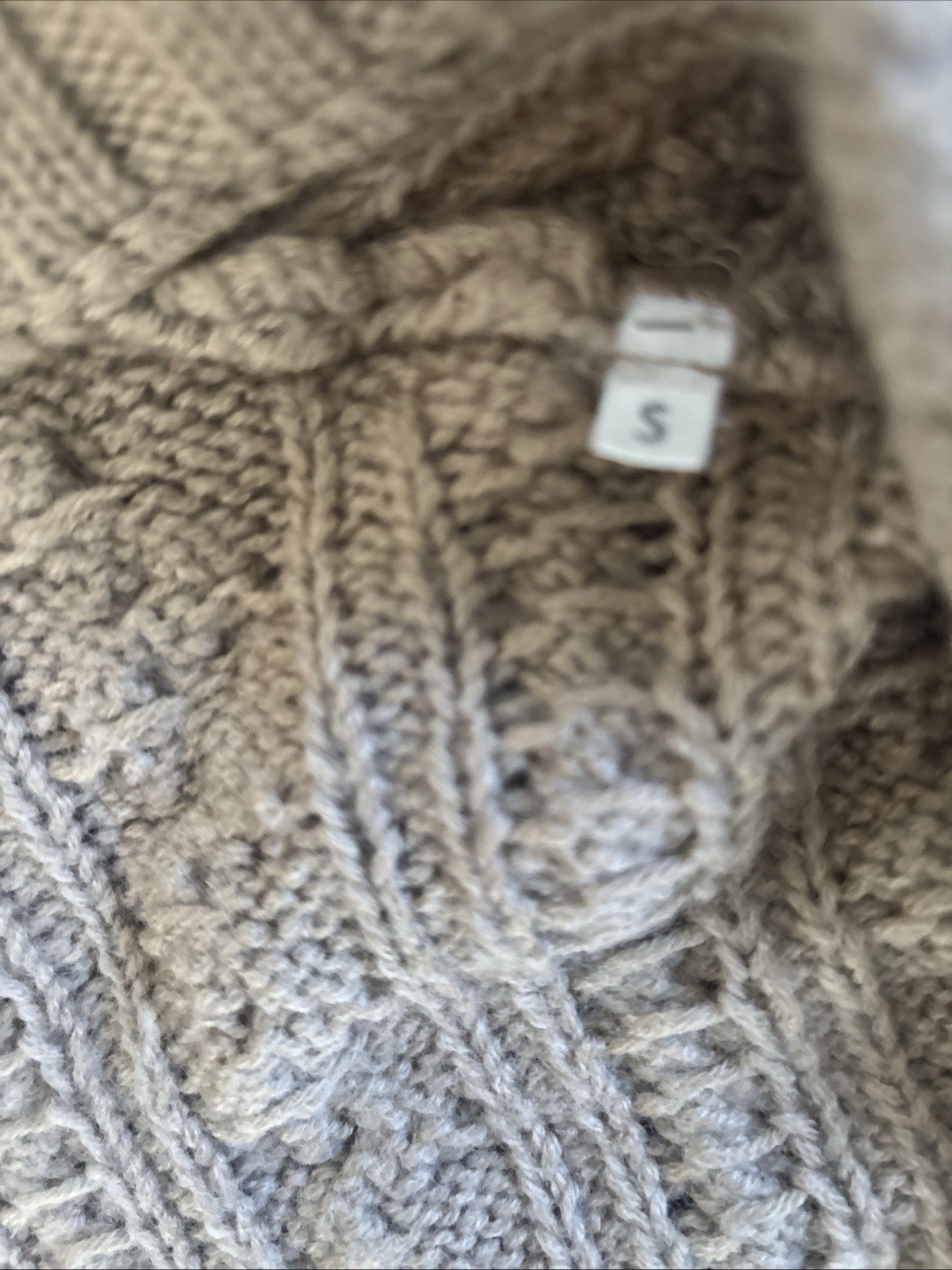 Luisa Spagnoli Vintage 80’ Blue Label Collection 100% Wool Cardigan Small