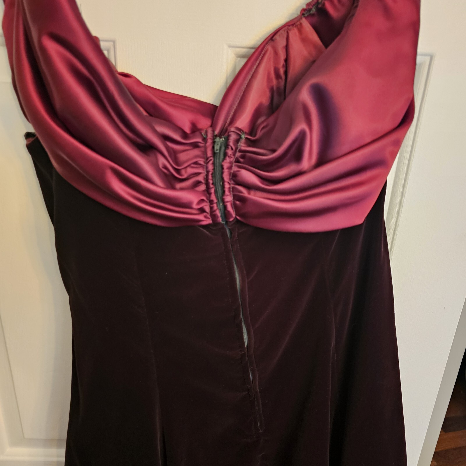 VINTAGE Karen Lucas For Niki Burguny Velvet Dress Size 14, Great Shape, 1980’s