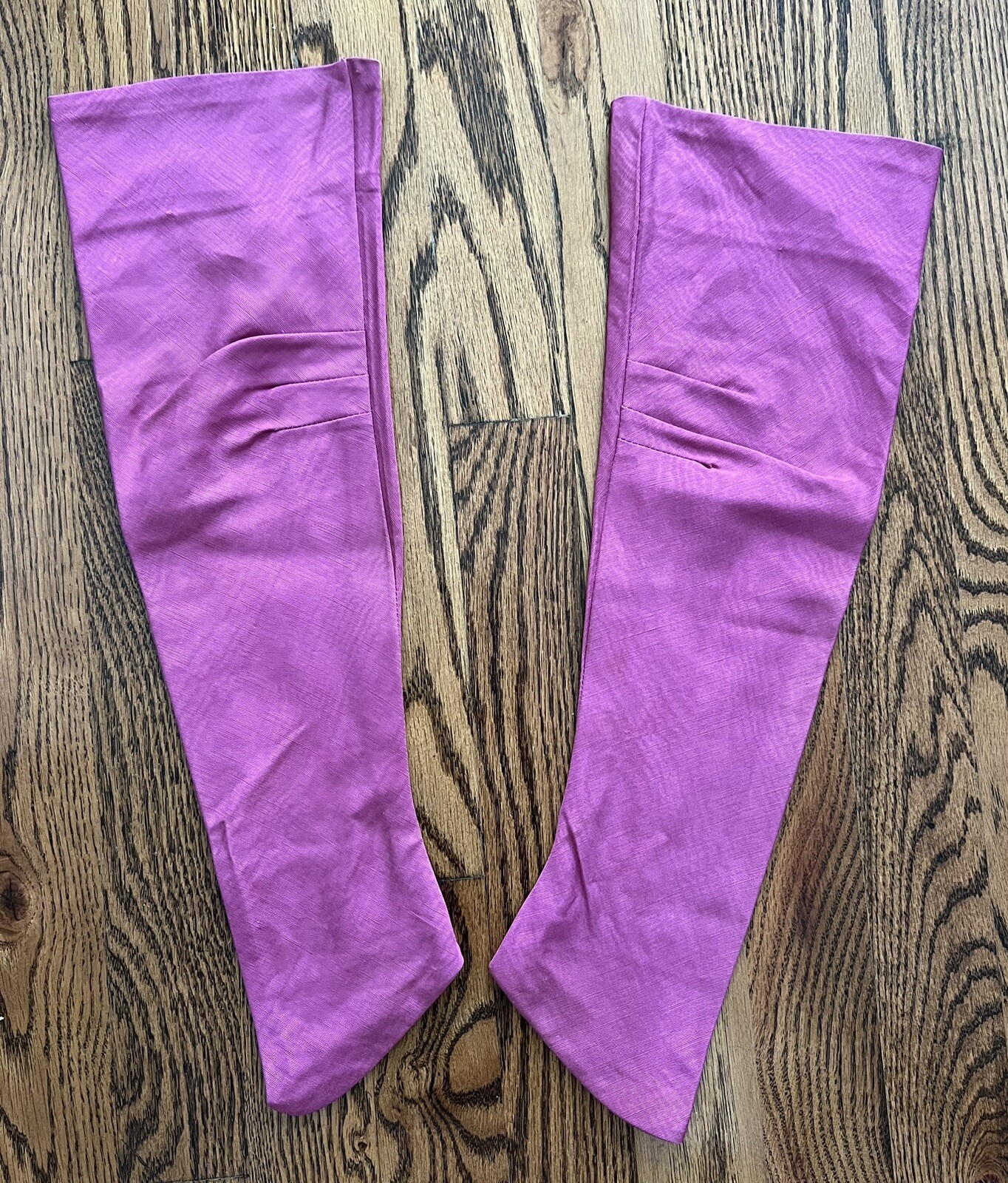 Vintage 1940s Fred Perlberg Dance Originals Mauve Formal Dress Matching Gloves
