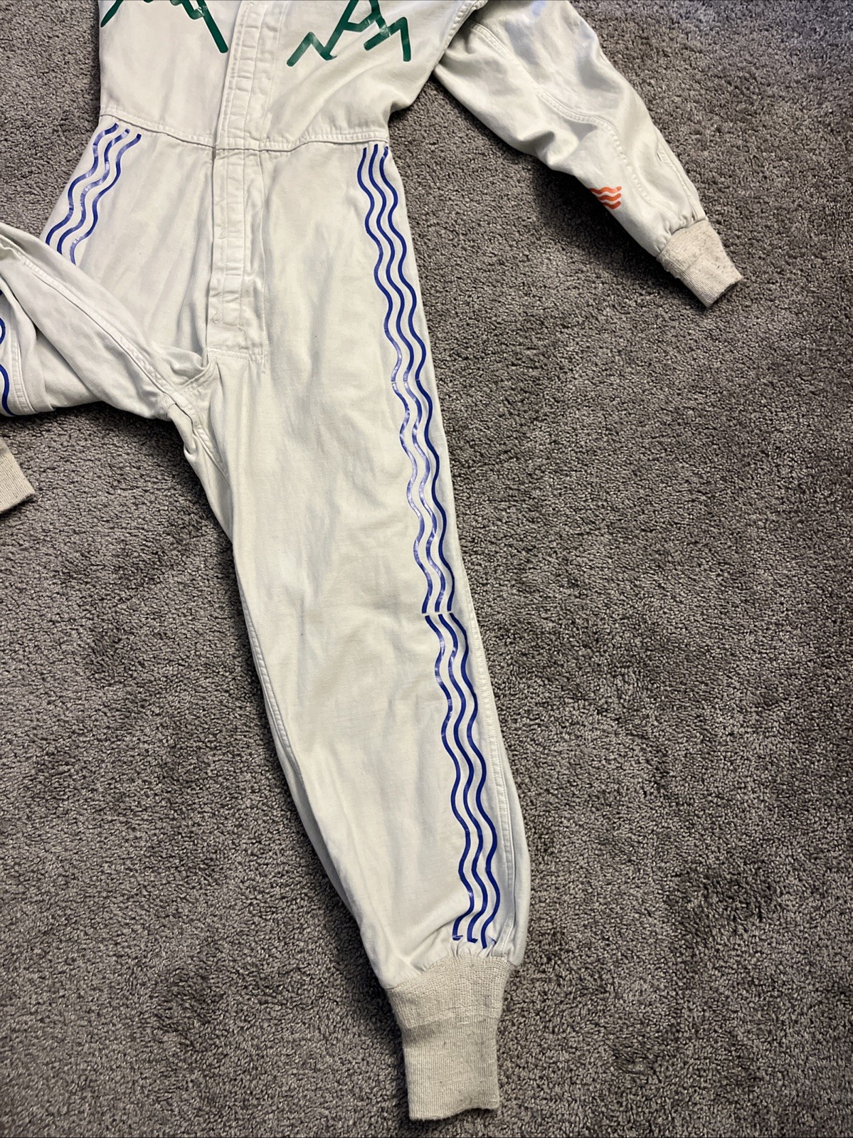 Vintage 80’s USGI Cotton Sateen Type II Jumpsuit Custom Upcycled Canvas