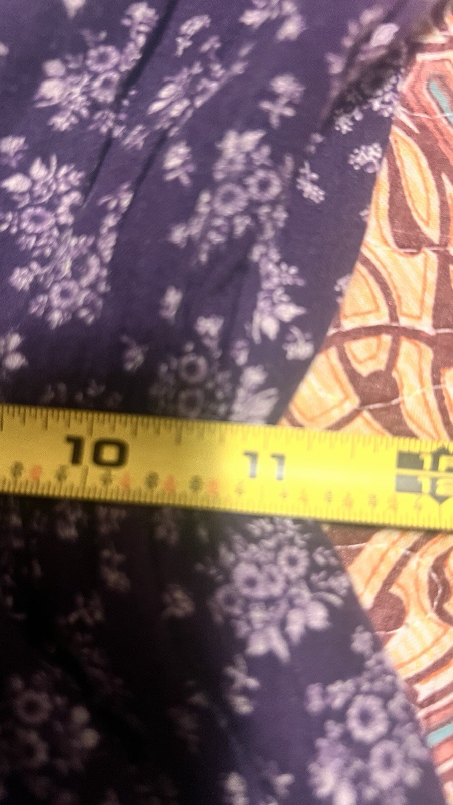 VTG 70s Candi Jones Women’s 3 Cottage Core Prairie Midi Dress Purple Floral