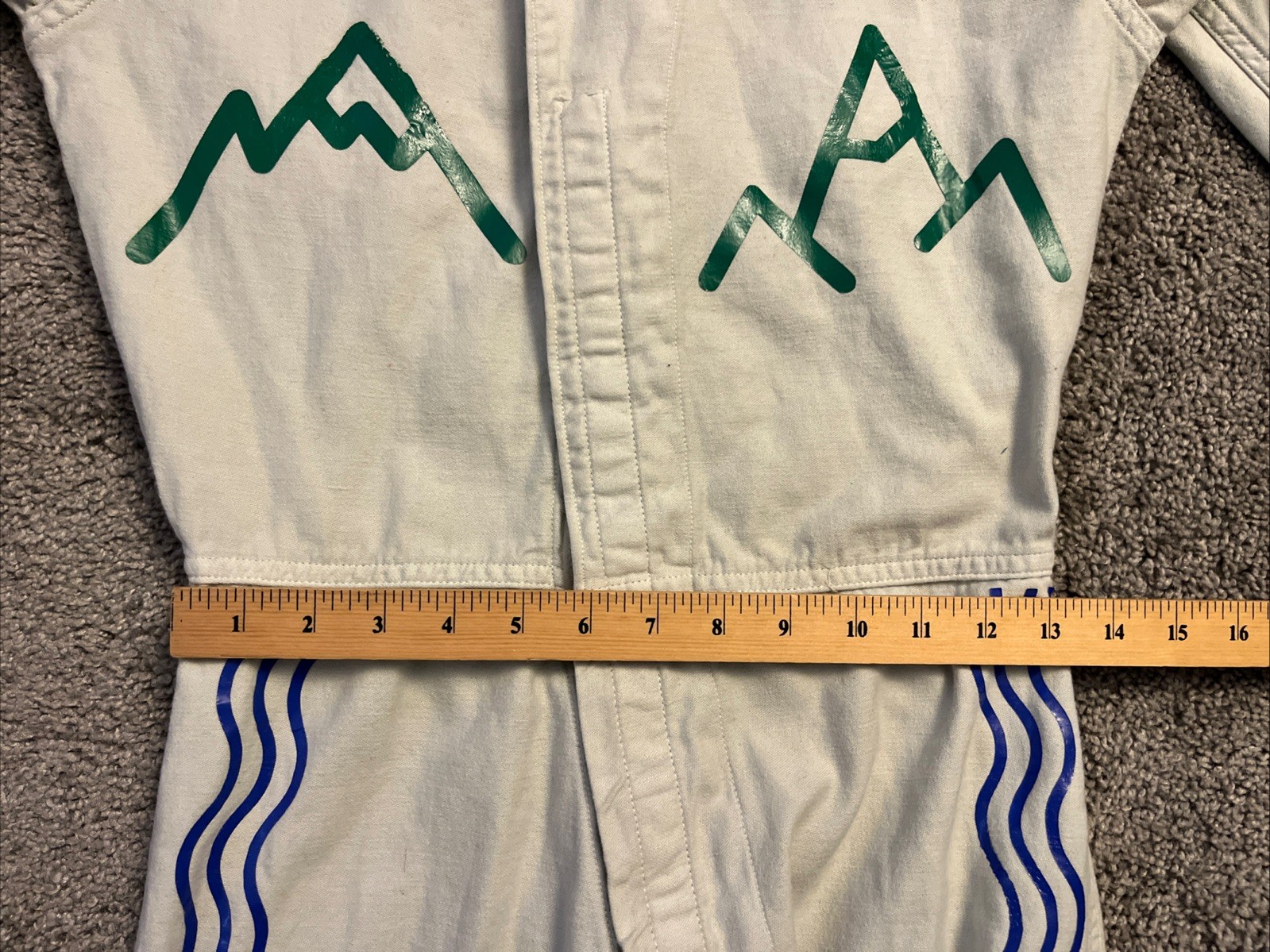 Vintage 80’s USGI Cotton Sateen Type II Jumpsuit Custom Upcycled Canvas