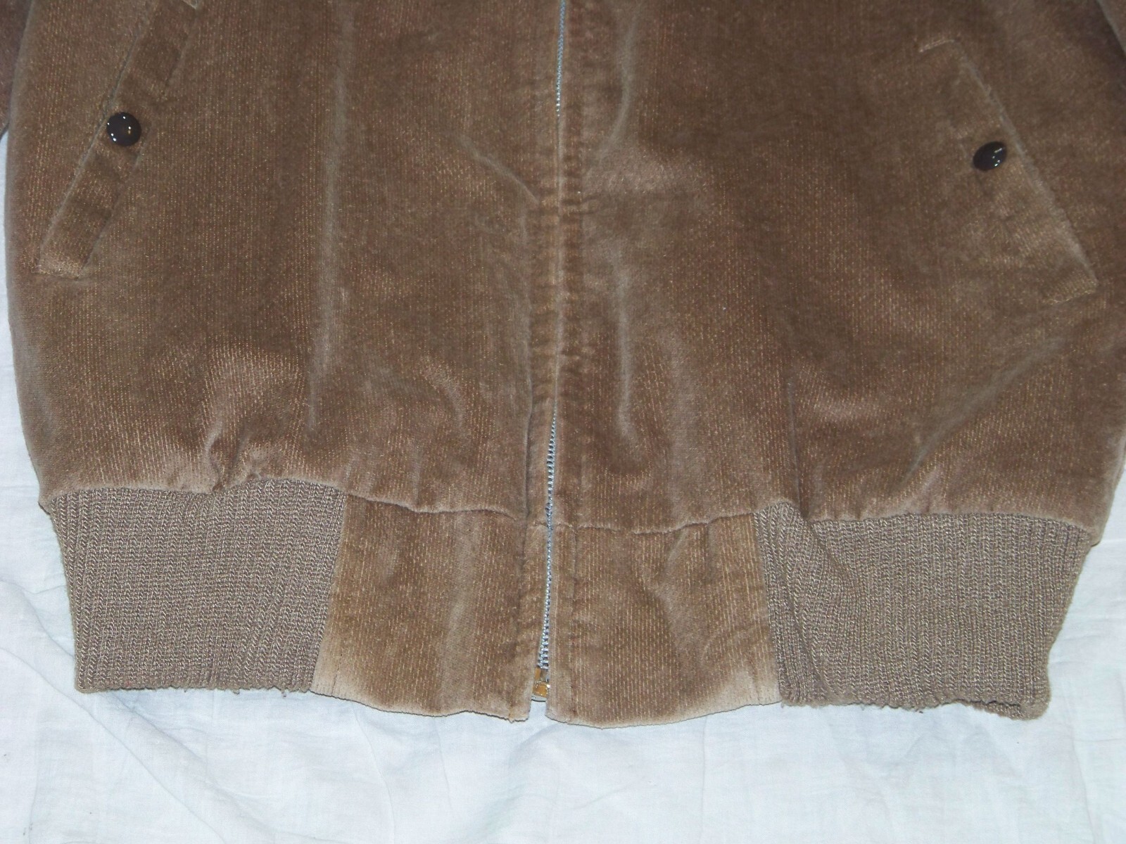 Vintage Westwind Sportswear Plush Lined Coat – M – Zip front