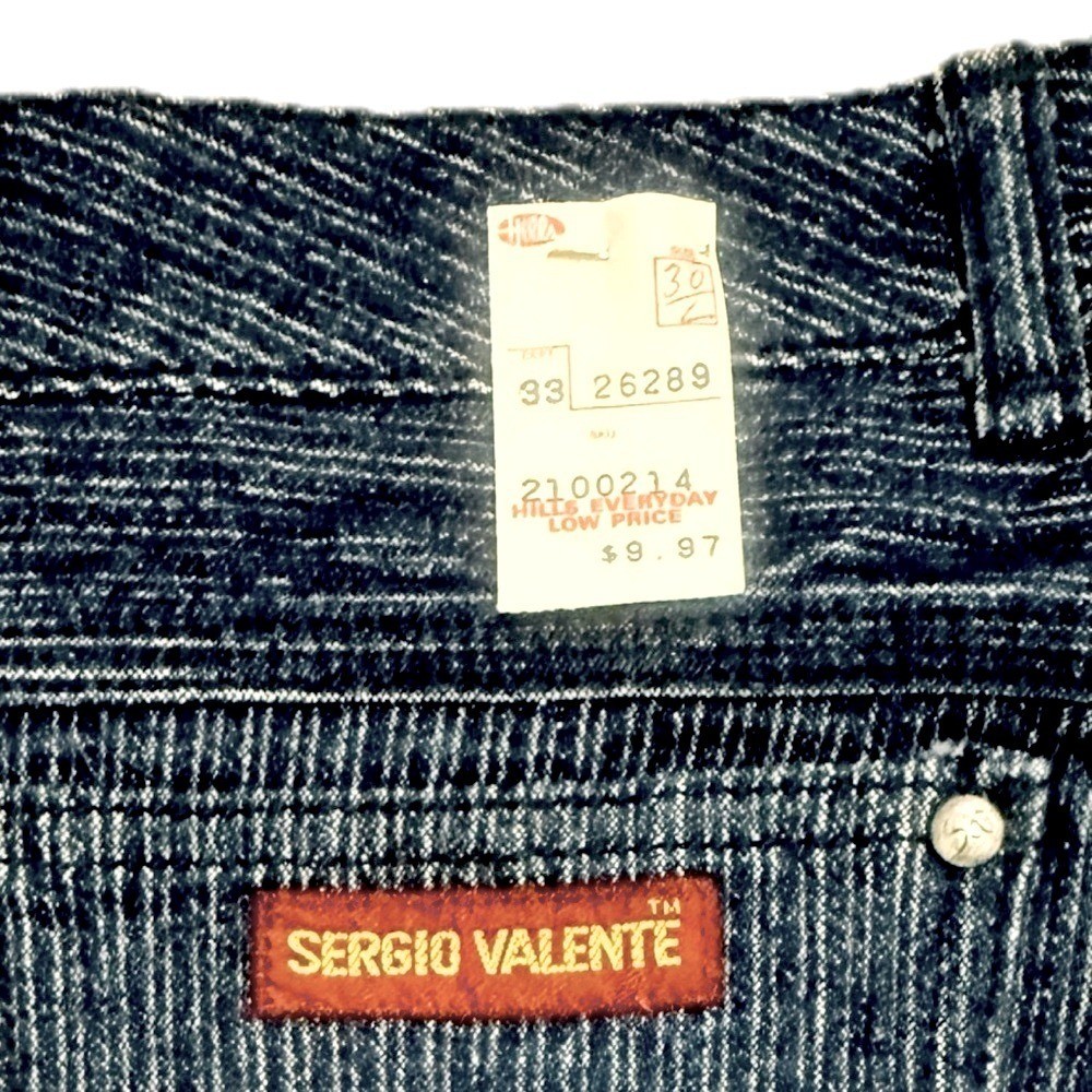 SERGIO VALENTE Vintage 80s Japan SELVEDGE Deadstock NWT Denim Jeans | Sz 30×32