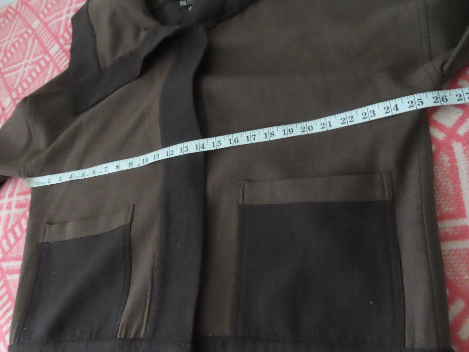 ARLENE WOHL Fiber Artist Hand Woven Rich Jacket Coat M vintage 90s rare