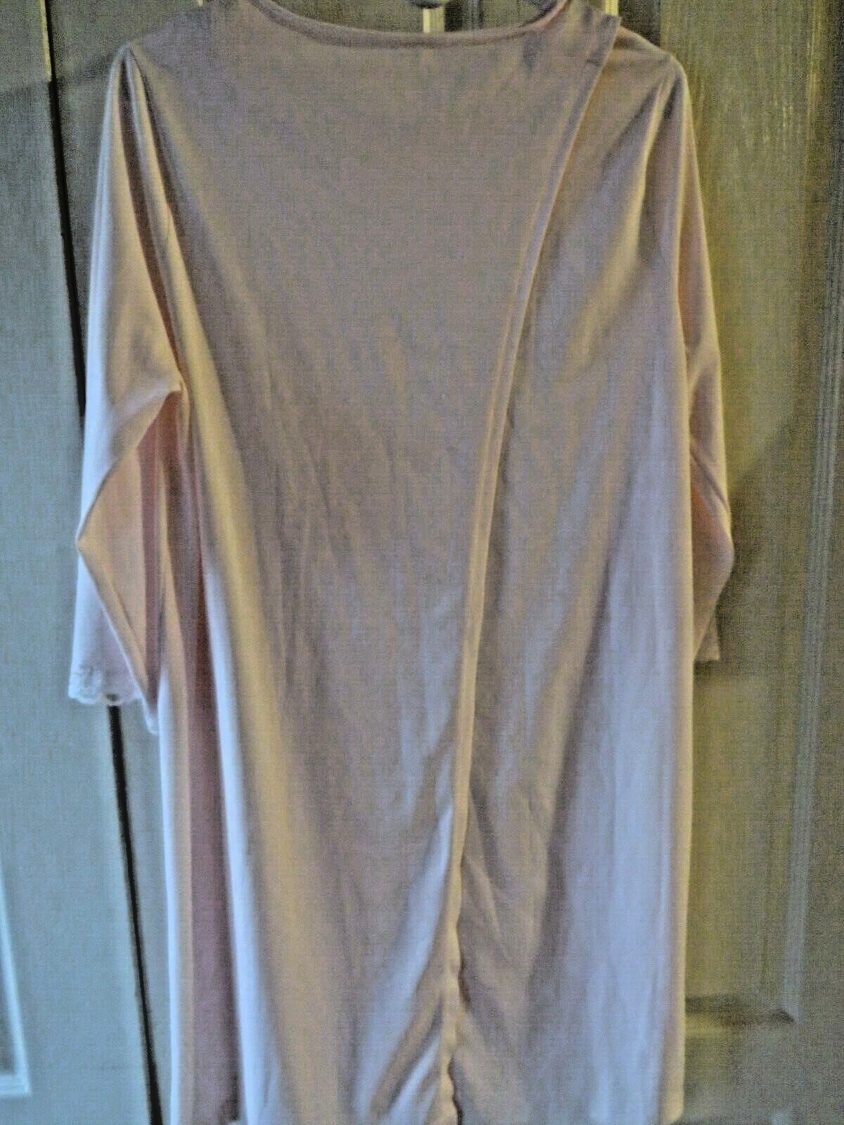 Unique Vintage Shadowline Pink Embroidery Flowers with Back Snap Closure Medium