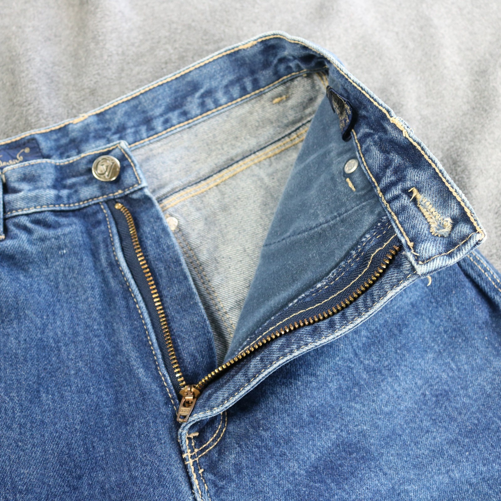 Vtg 70s 80s Gloria Vanderbilt for Murjani Tight-Fit Jeans Dark Wash Blue 5 24×34