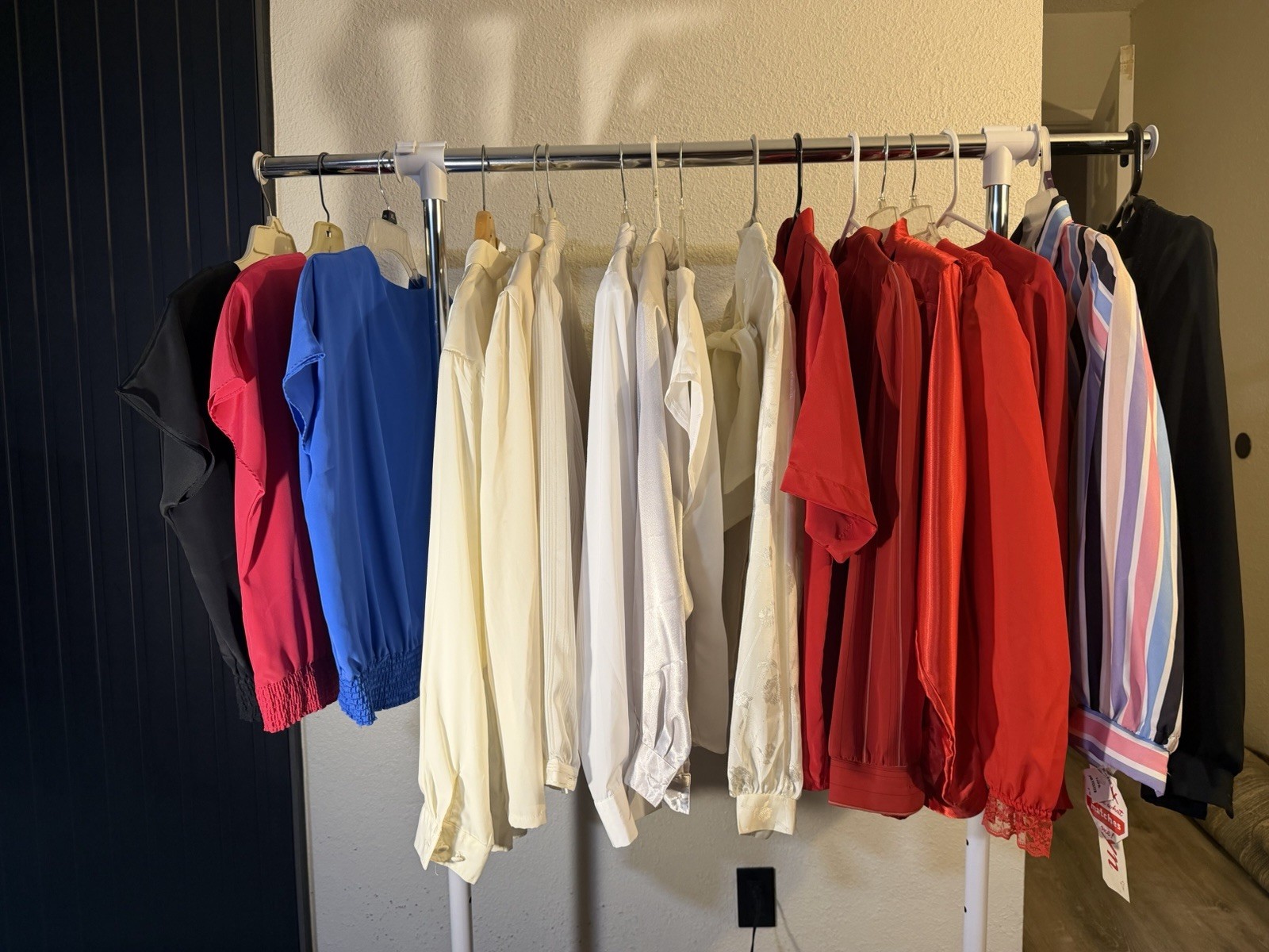 Vintage Bulk 17 Women’s Dress Shirts From 70S 80S And 90S 4 Pieces Are Deadstock