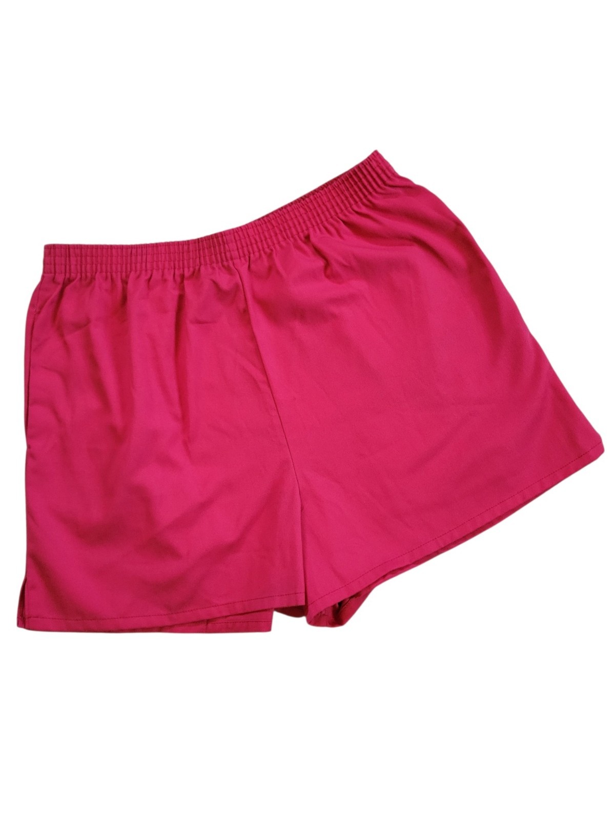 VTG 80s Hampton East Pink Athletic Shorts Size 18 WAIST 29.75 IN. Made In USA