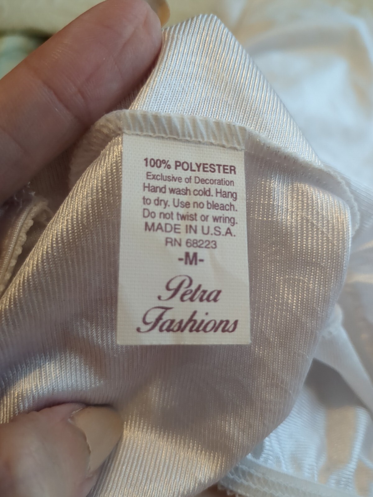 VTG Petra Fashions Liquid Shiny Wet Satin Teddy Romper Playsuit Floral White MED