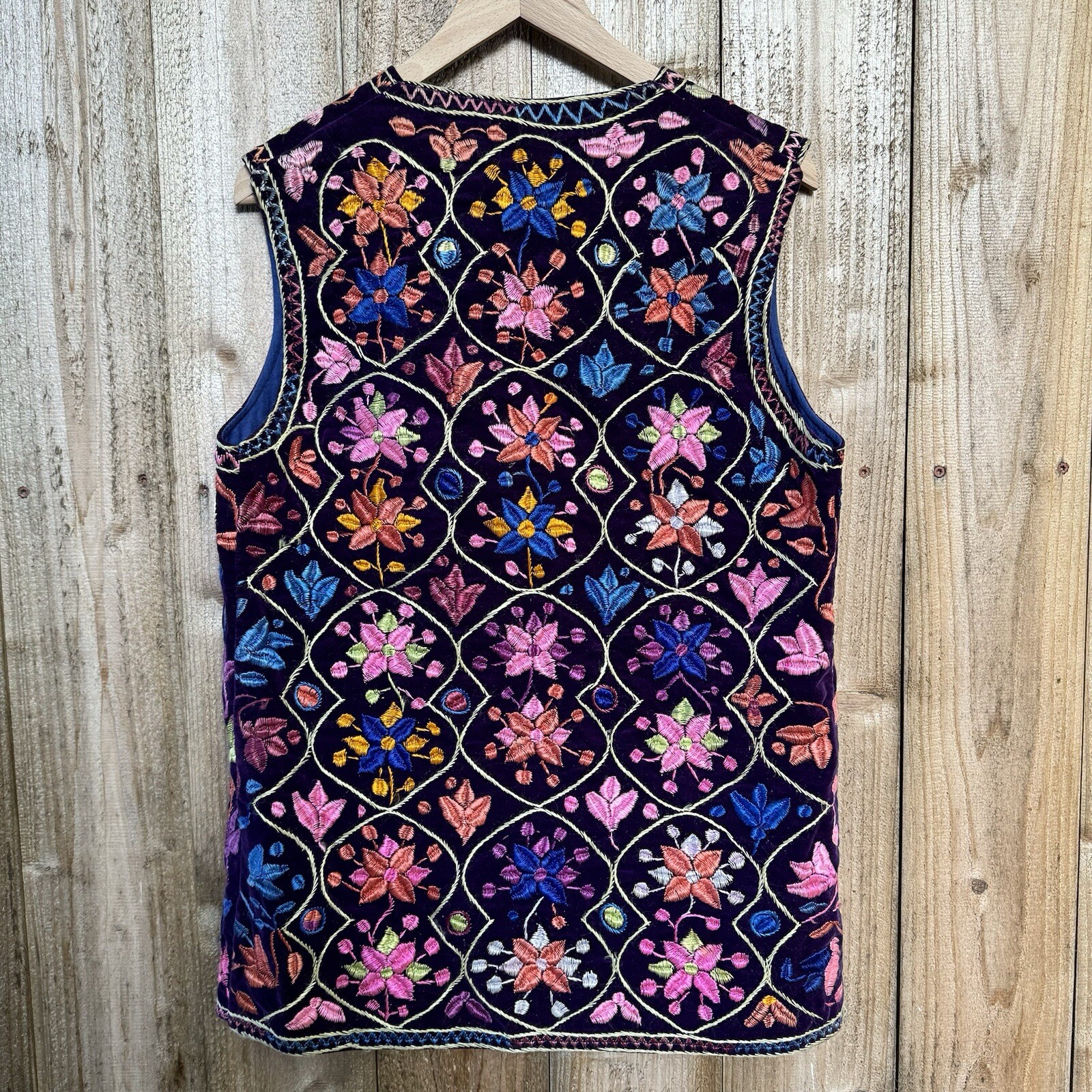 Late 60s/early 70s Bohemian Embroidered Vest
