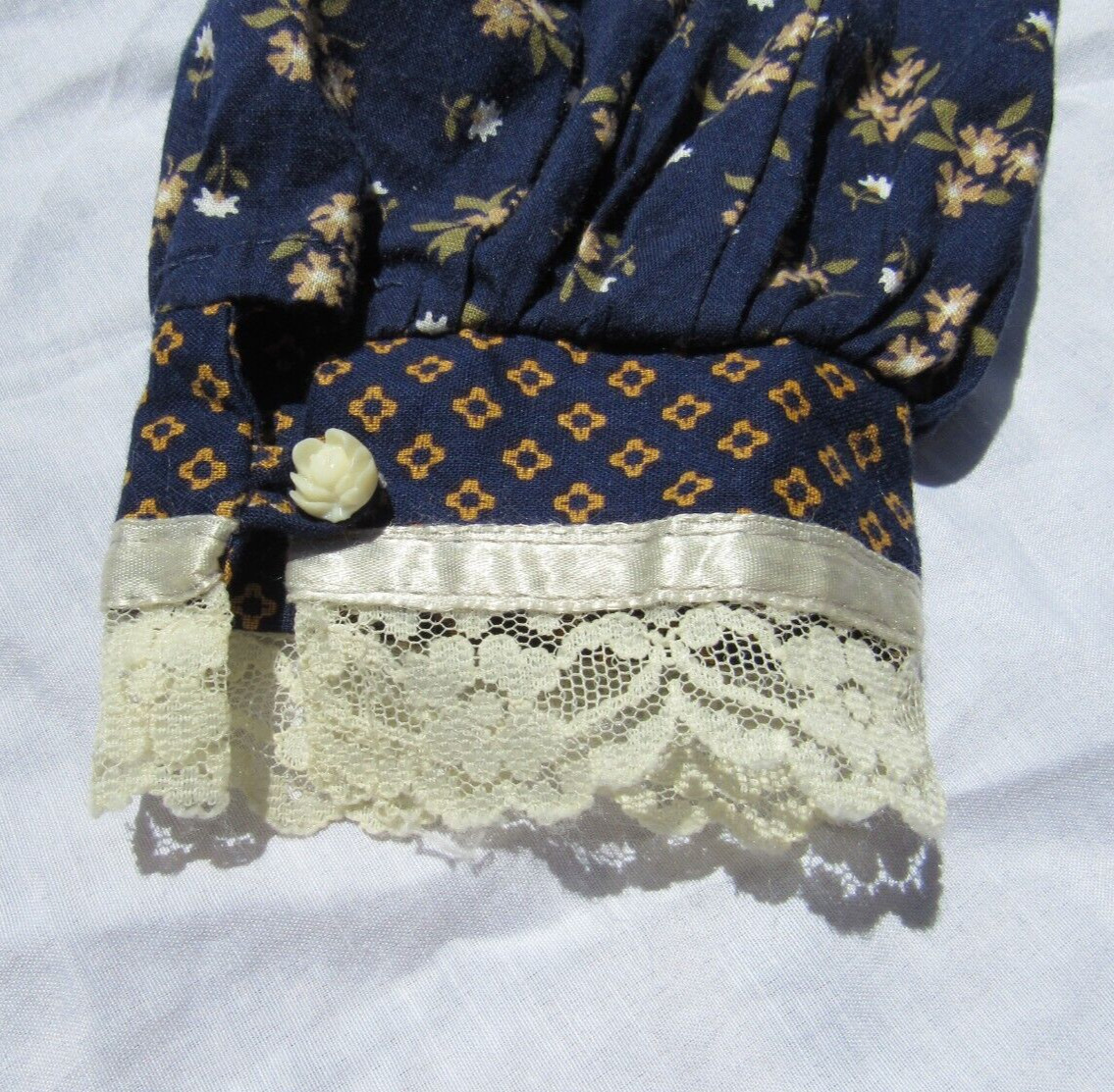 Vtg Gunne Sax Dress Jessica McClintock Prairie Cottage Core Western Victorian