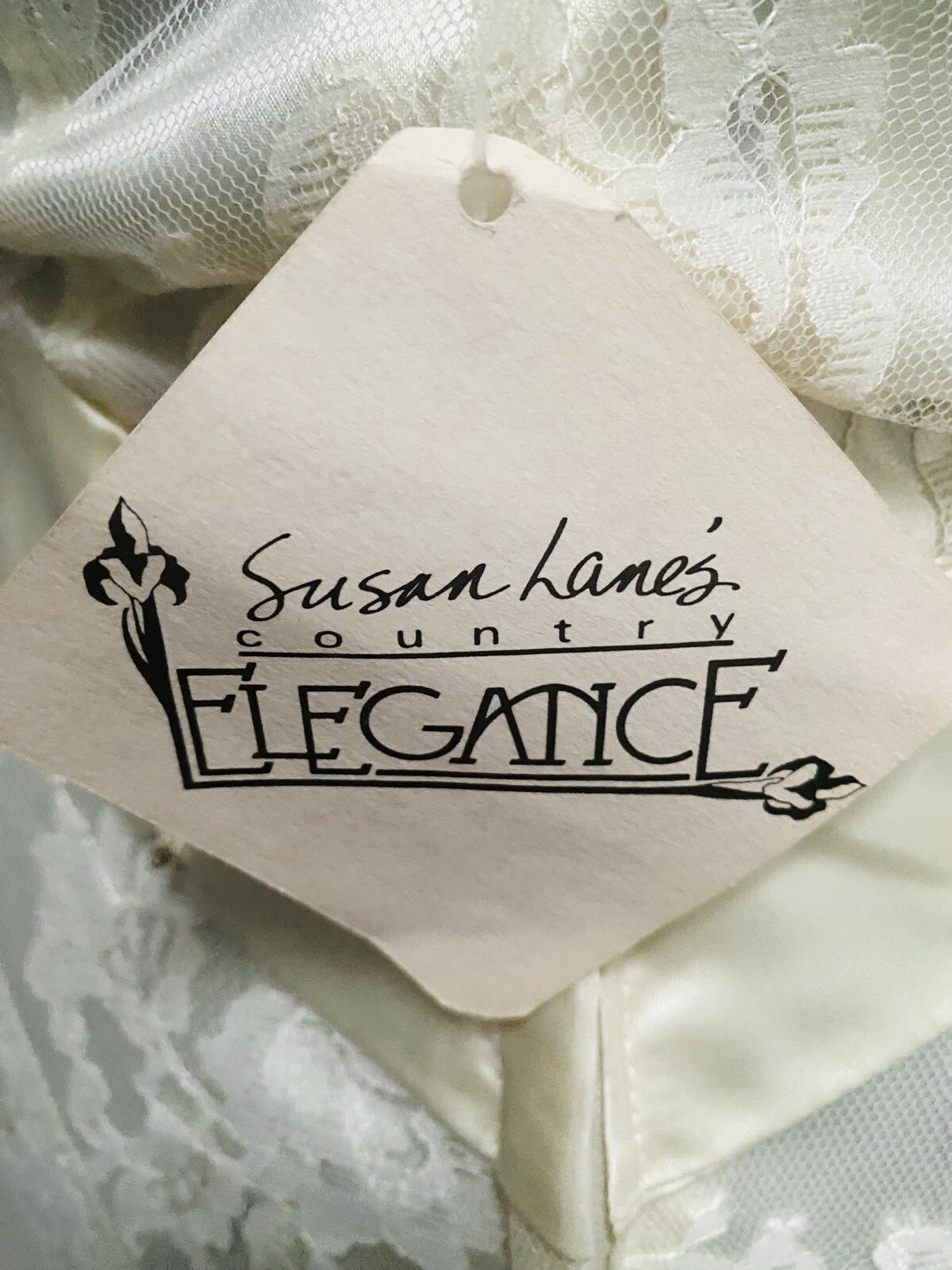 New WT 1970’s Susan Lane’s Country Elegance Victorian Wedding Dress 8