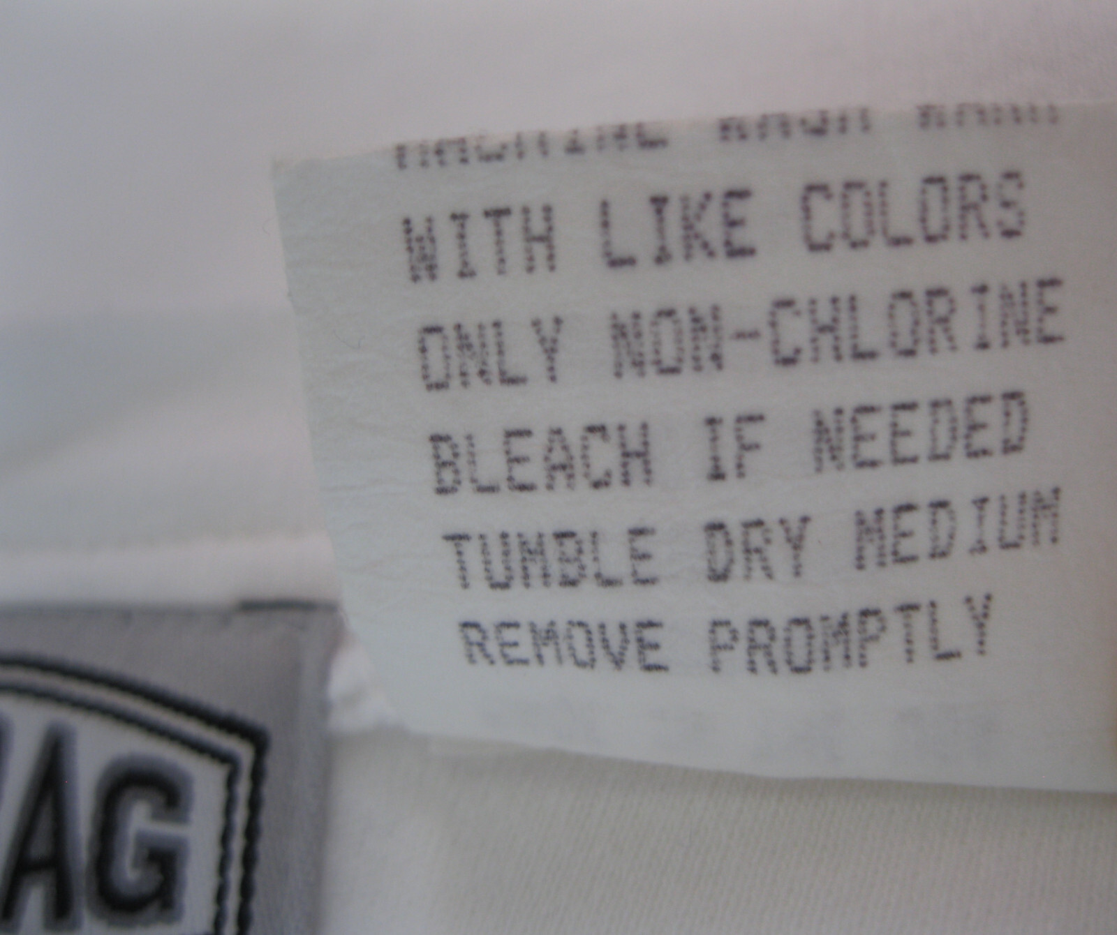 Vintage Tag Rag Pants Black w/white Stripe Size S Runs Large USA