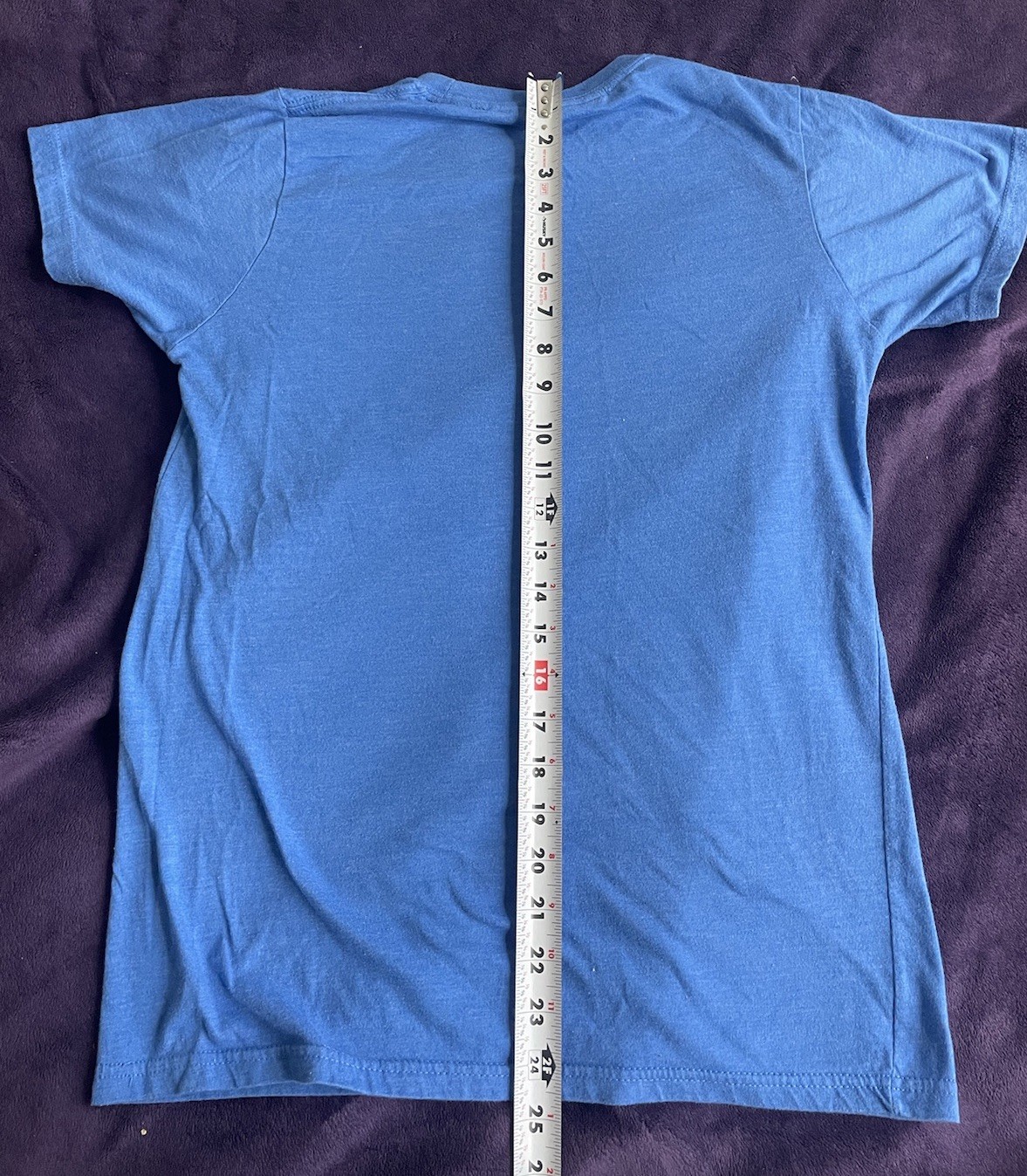 True Vintage Betty Crocker Blue Wanna Spoon Blue Graphic Tshirt Size Small