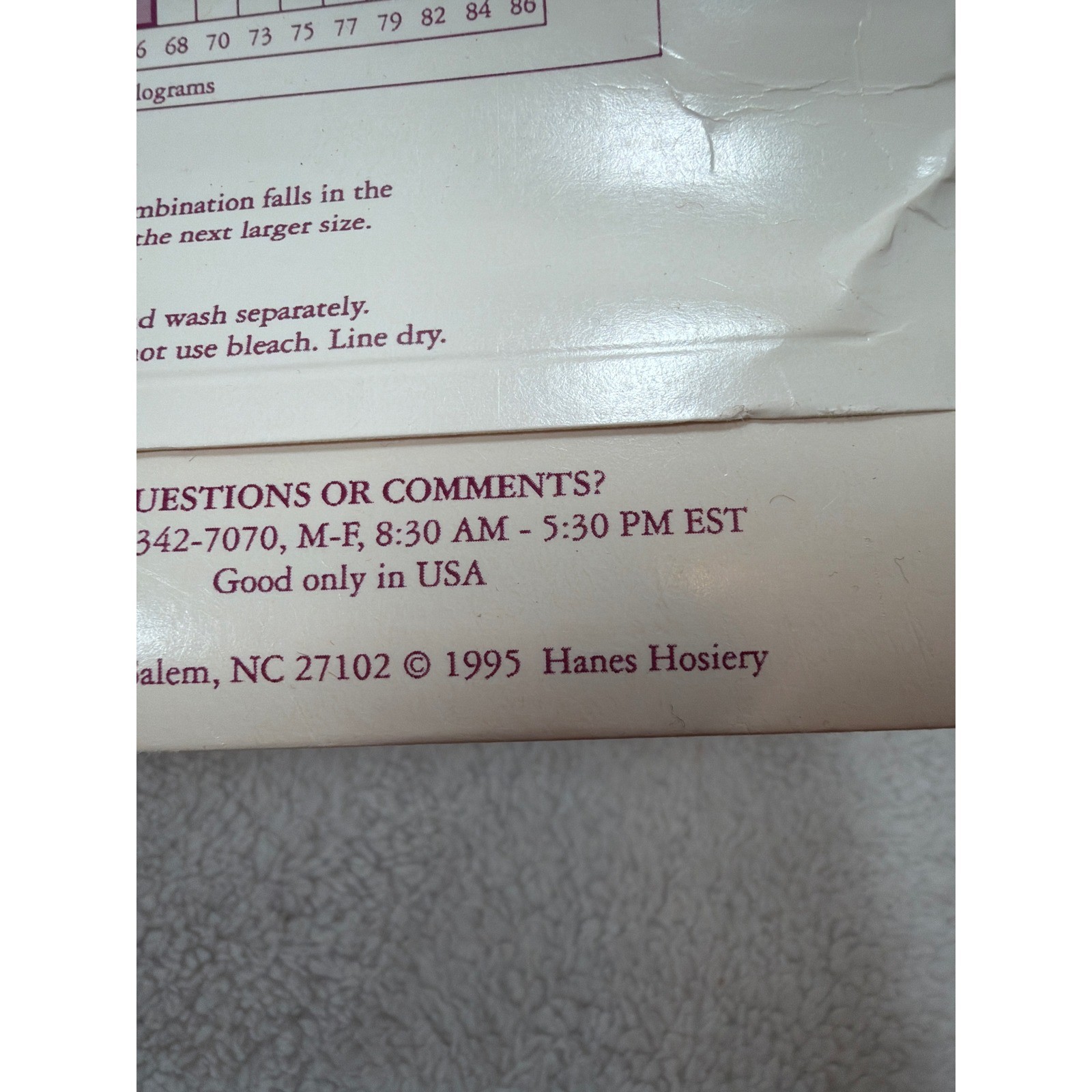 VTG 1995 Hanes Silk Reflections Pantyhose CD Sable Silky Sheer Sandalfoot
