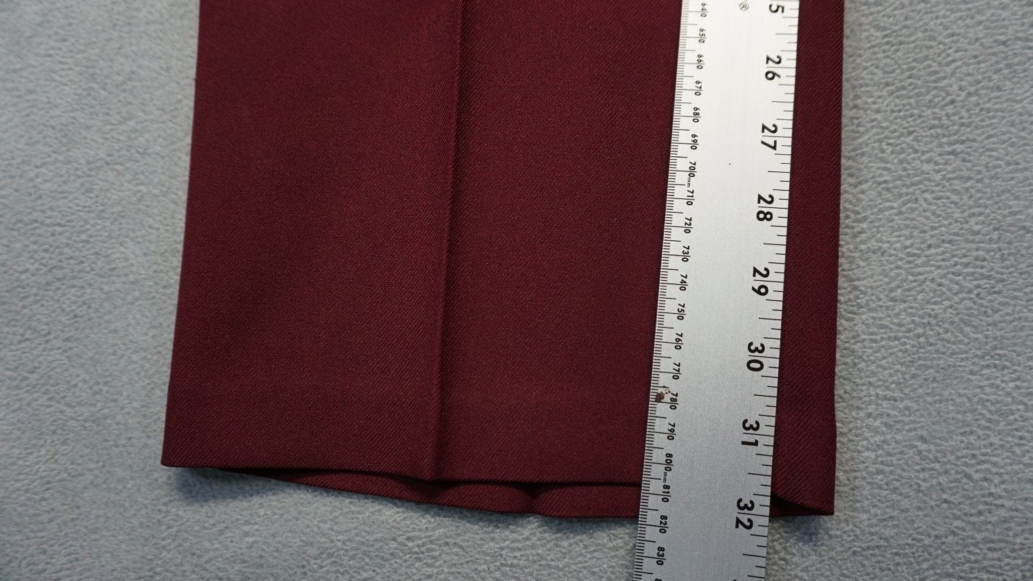 Vintage Levi’s Bend Over Pants Womens 16 Burgundy 1980s High Waist Trousers NWT