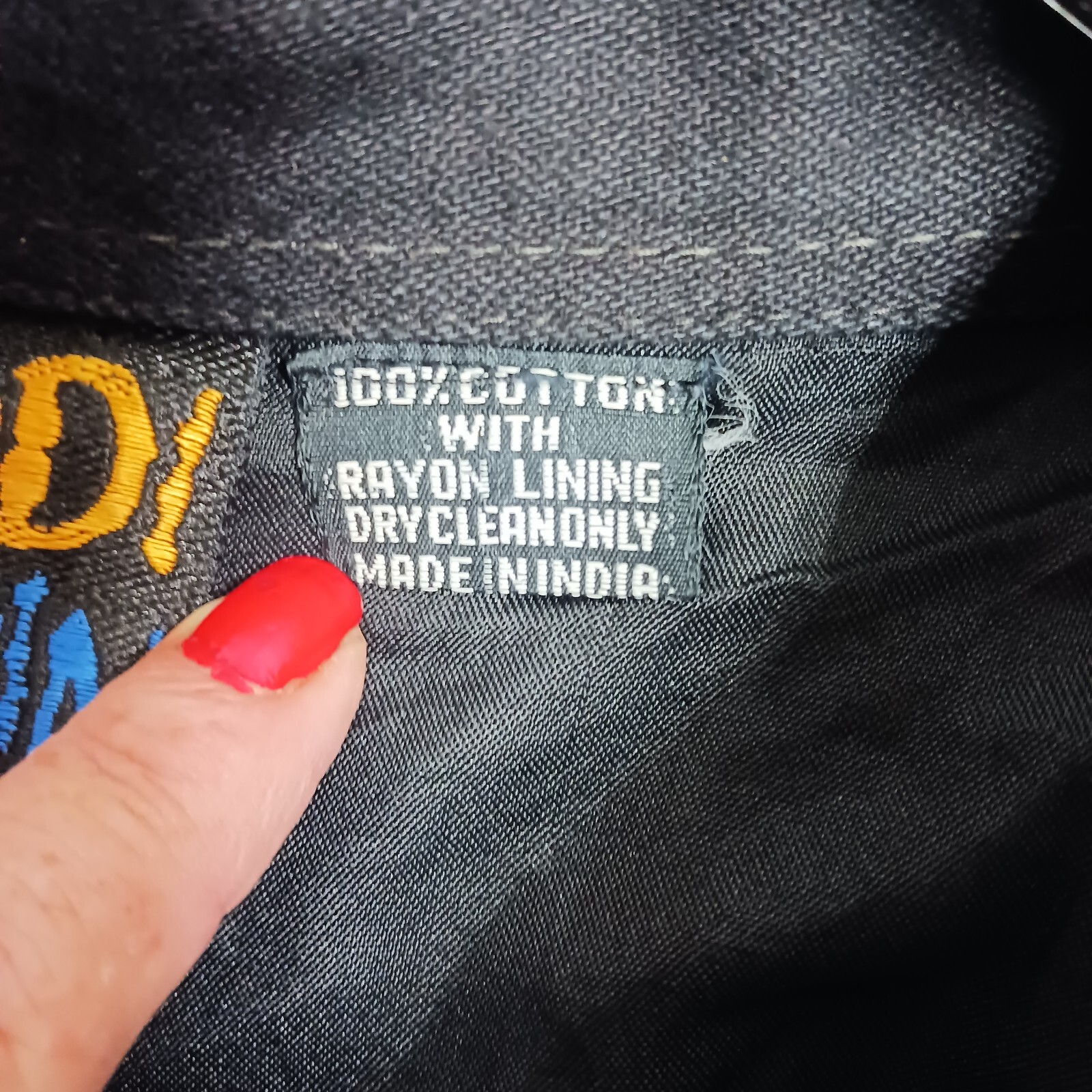 Vtg 80s MODI DENIM Sequin Embroidered Golf Theme Chromatic Jacket