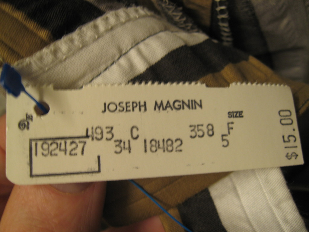 Joseph Magnin Crazy Horse Mod Hippie Wms Slacks Sz 5/6