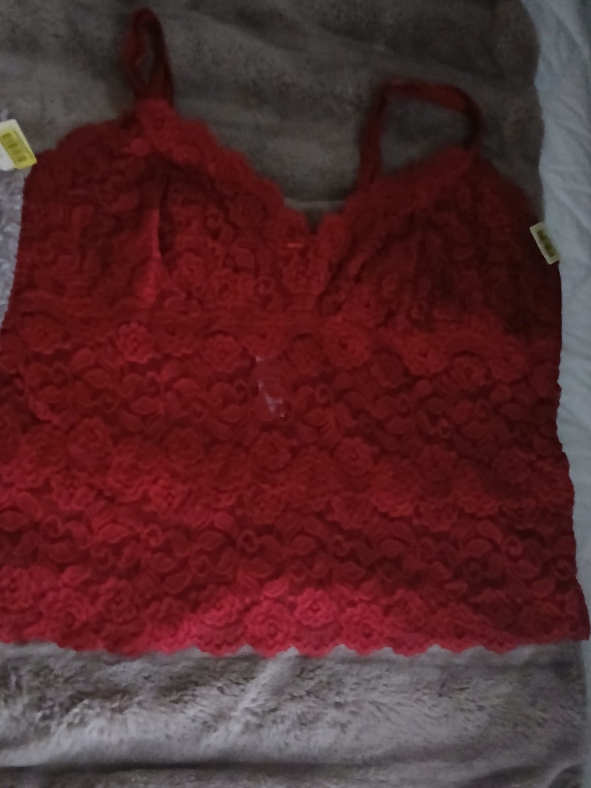 1 – Red Vintage Cabernet Lace Cami – 3X Style 4231 [Fits snug, 1X-2X]