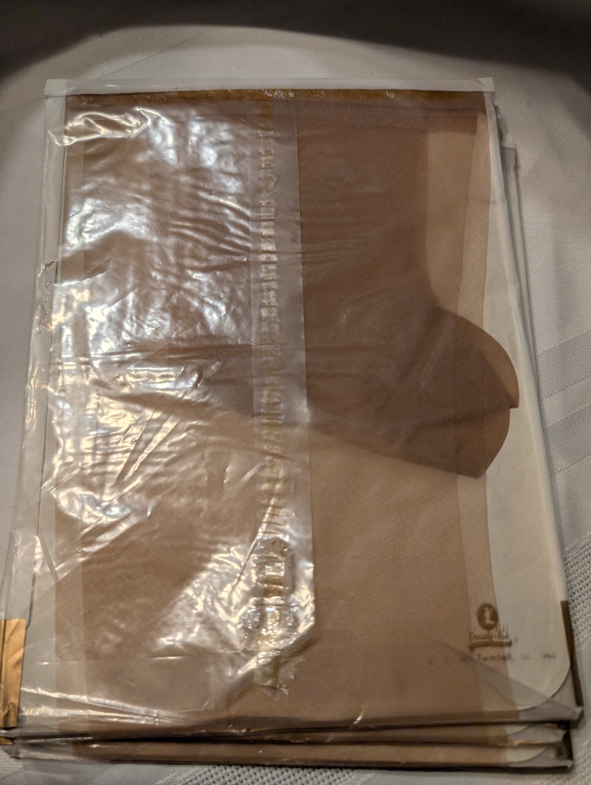 VTG Beautiful Hosiery Seamless Stockings Size 10 Rose Glow