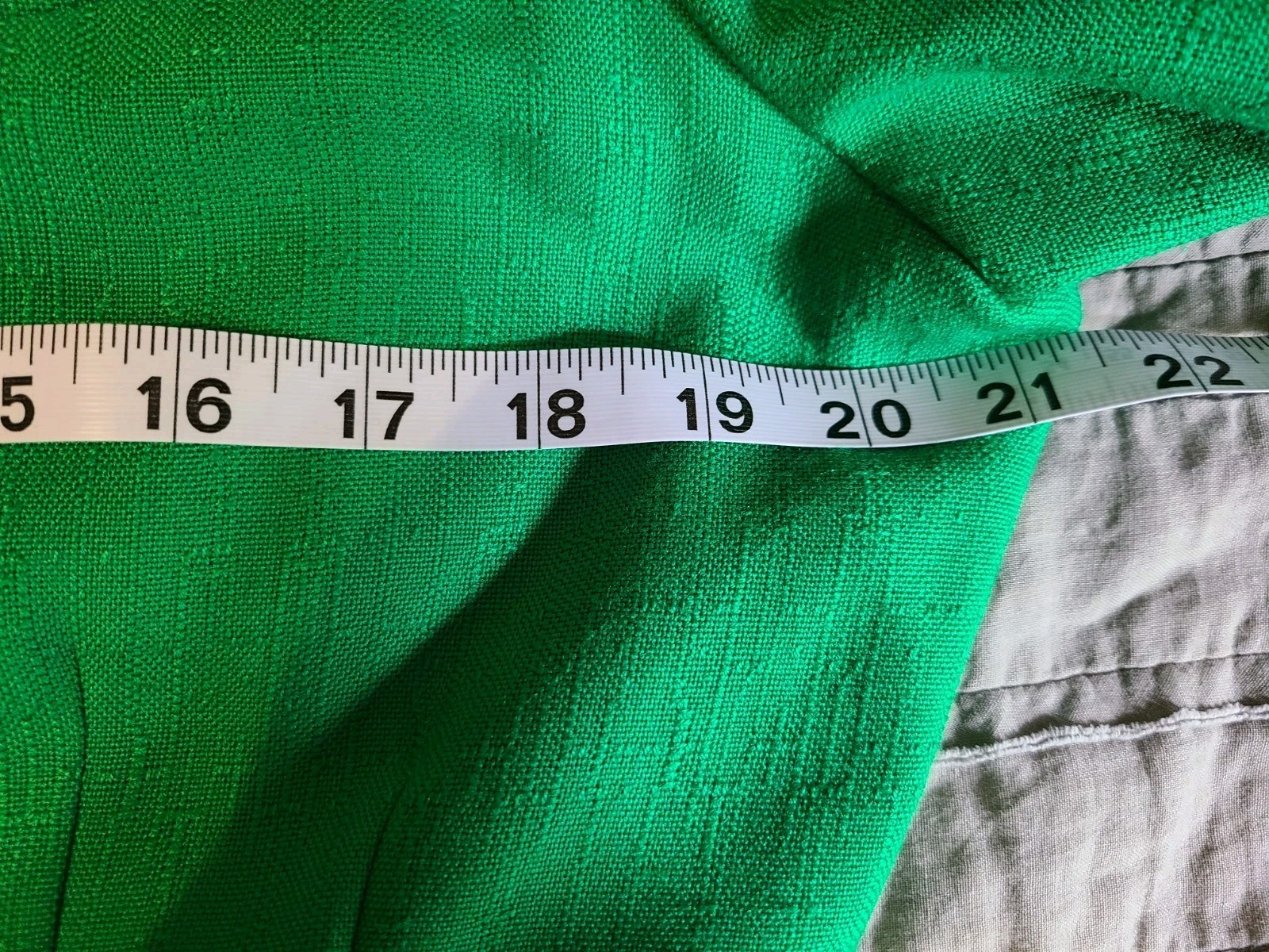 Vintage Kasper ASL Dress Kelly Green Button Up Size 14 Large Retro 80s