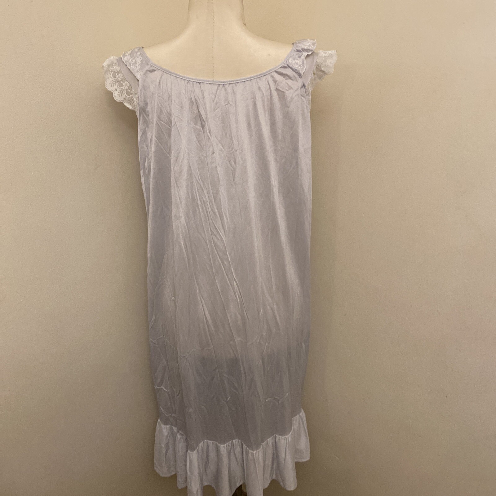 Vintage Dream Wear Lingerie Nightgown Sleepwear Nylon Size Large