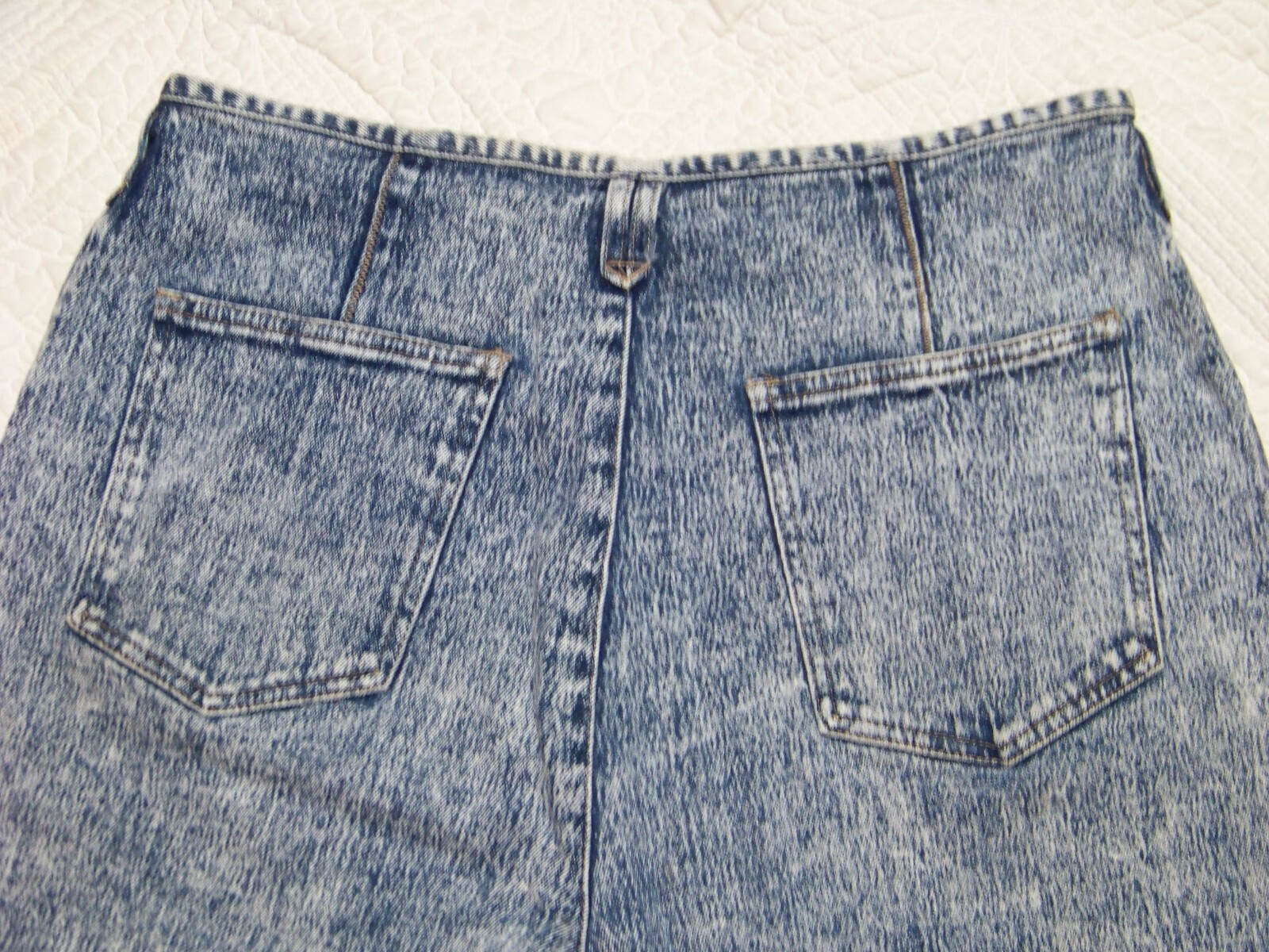Women s Vintage Pure Jeanswear Acid Wash Jeans – Size 36/22W – See Measurements