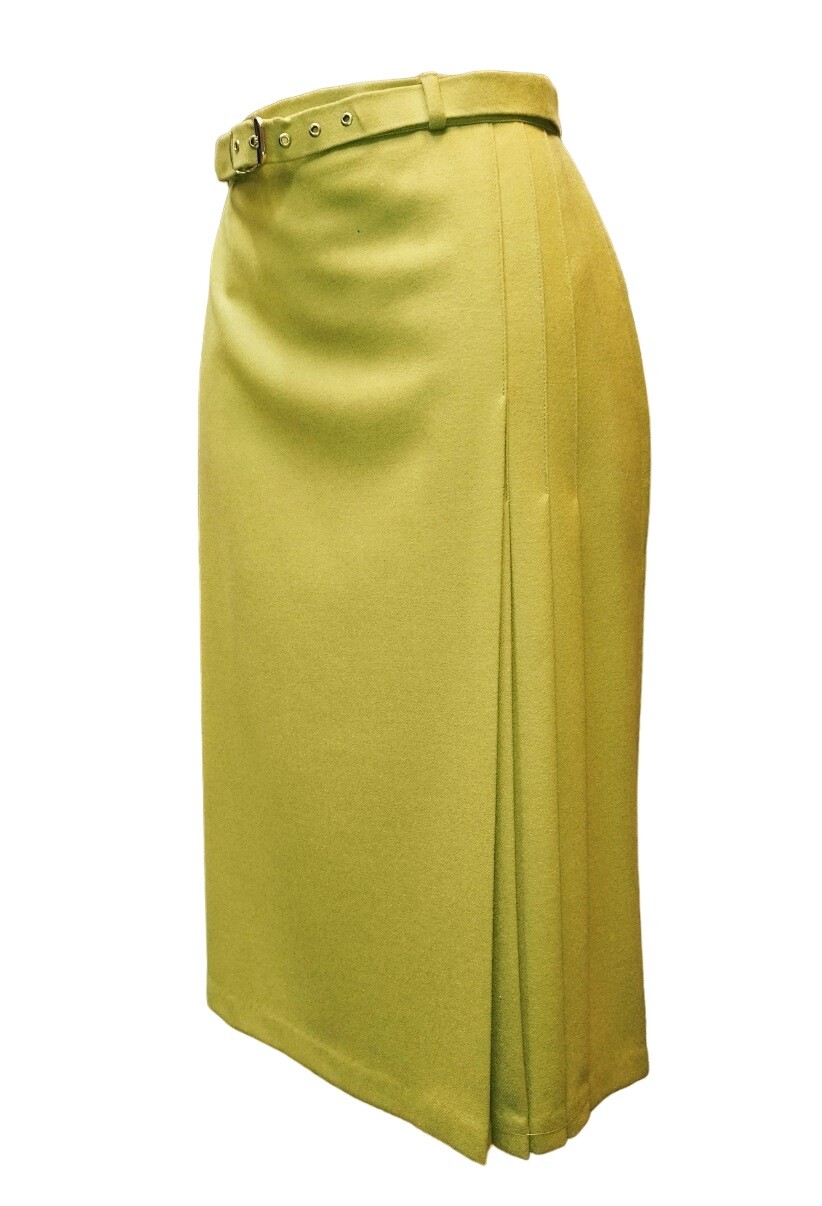 Winter Pure Wool Bicolor Hipster or Yellow Solid Color 42 to 46 Years ’80