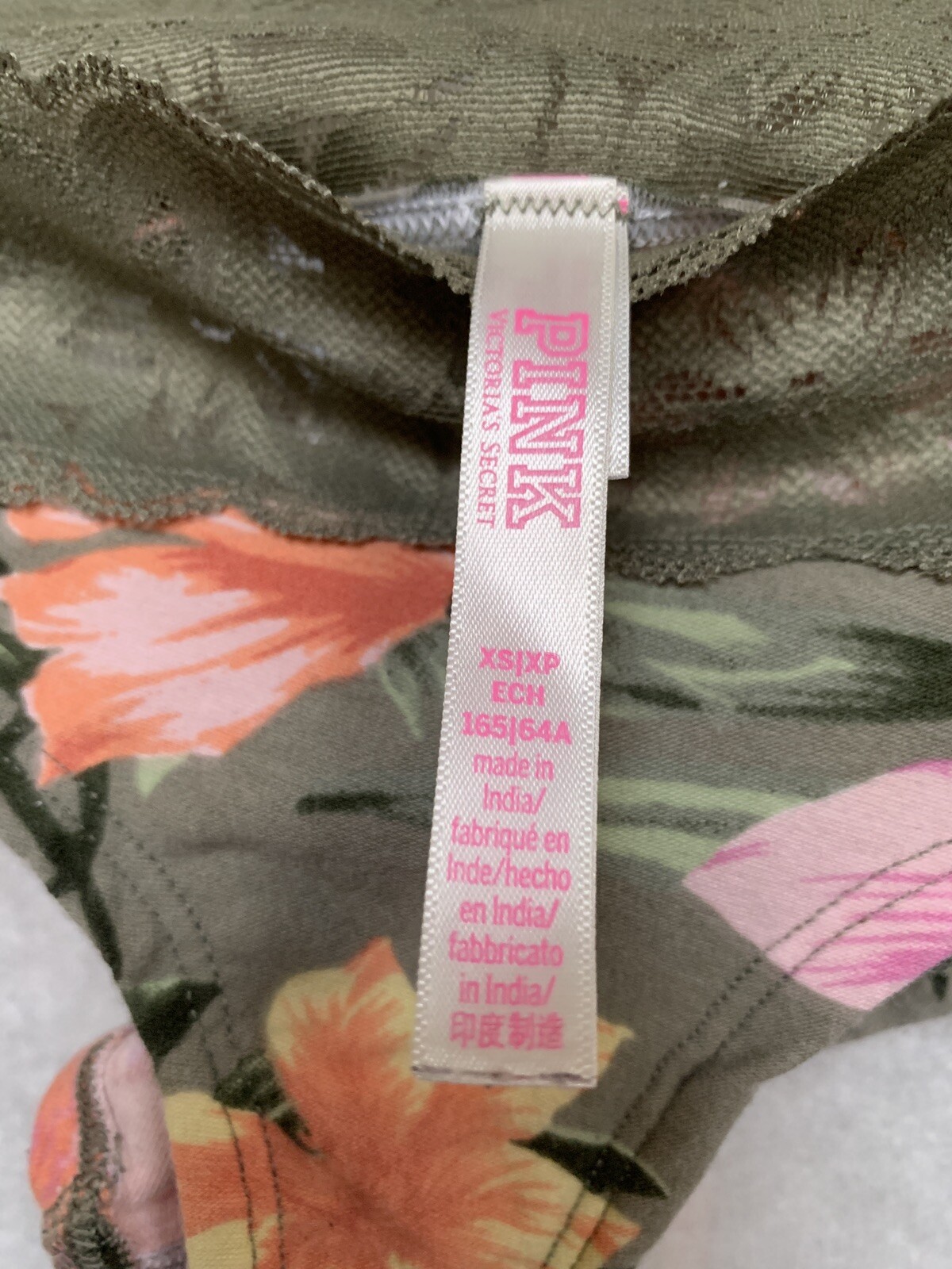 NWOT~Victoria’s Secret~”PINK” Bikini Hipster~XS/XP~Tropical