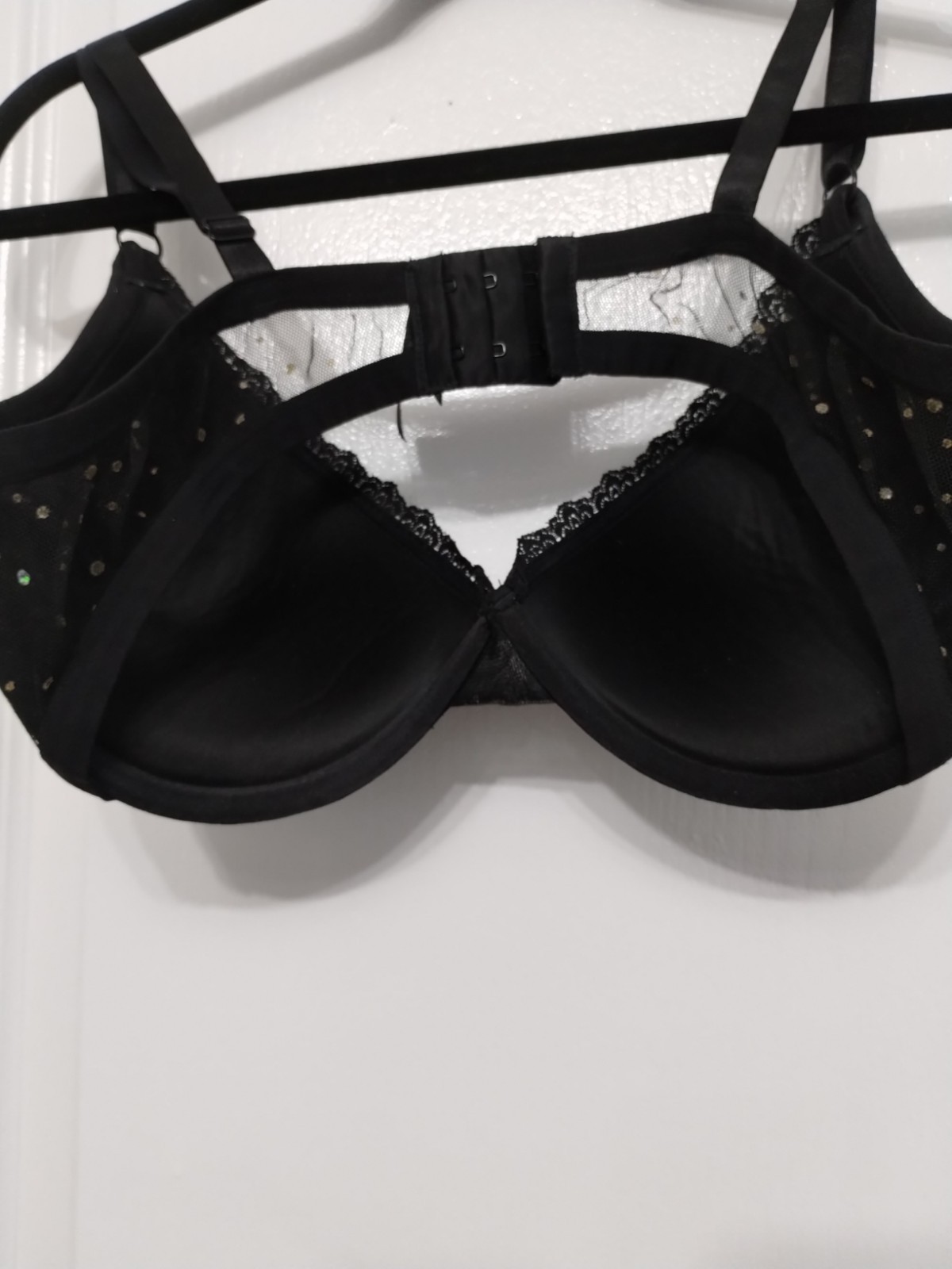 New Women’s Smart and Sexy – Beautiful Push Up Bra Black With Sparkles 38DD/40D