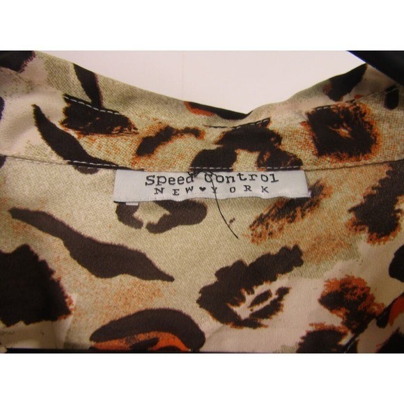 Speed Control Top Womens Large Boho Cottagecore Animal Retro Whimsigoth Capsule