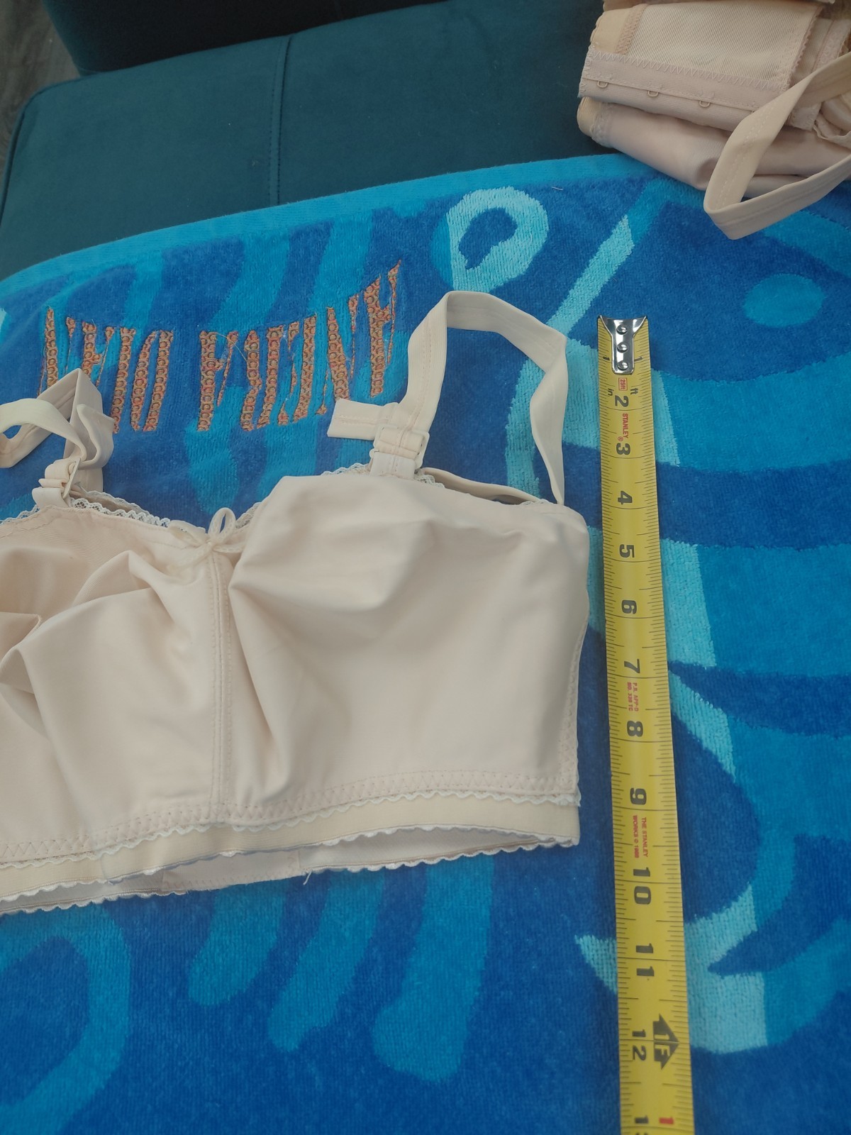 Vintage Lady Cameo Lingerie Bra Size 26H