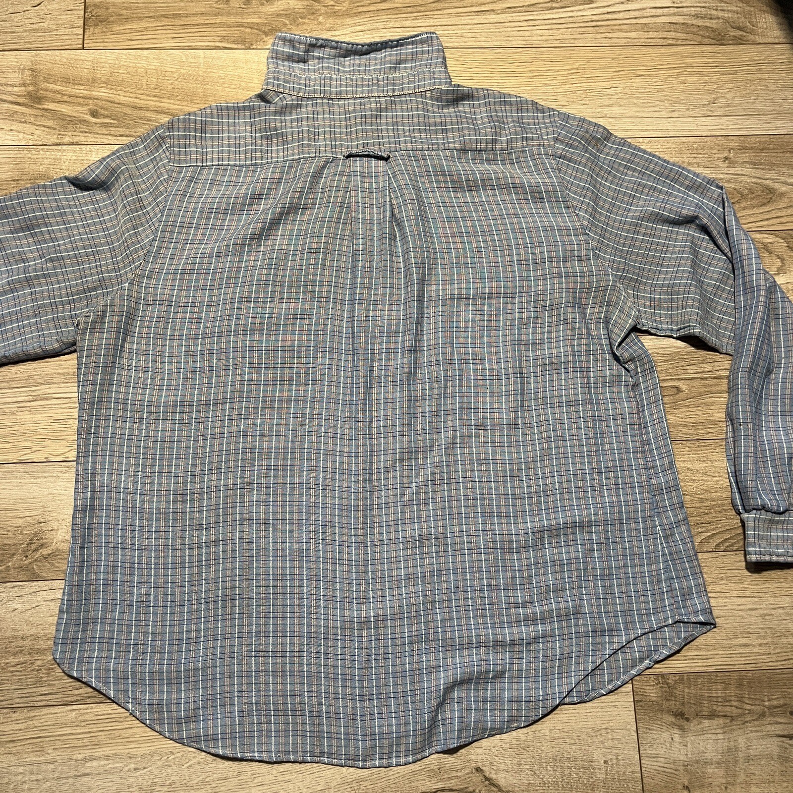 Vintage 60s/70s Women’s Button Up Single Stitch Shirt Lady Oak Hill *See Descr.
