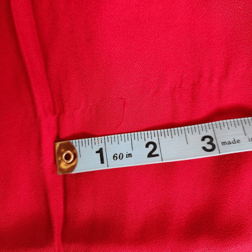 Jay Jacobs size 9-10 vintage Marilyn Monroe wine red sweetheart high slit dress