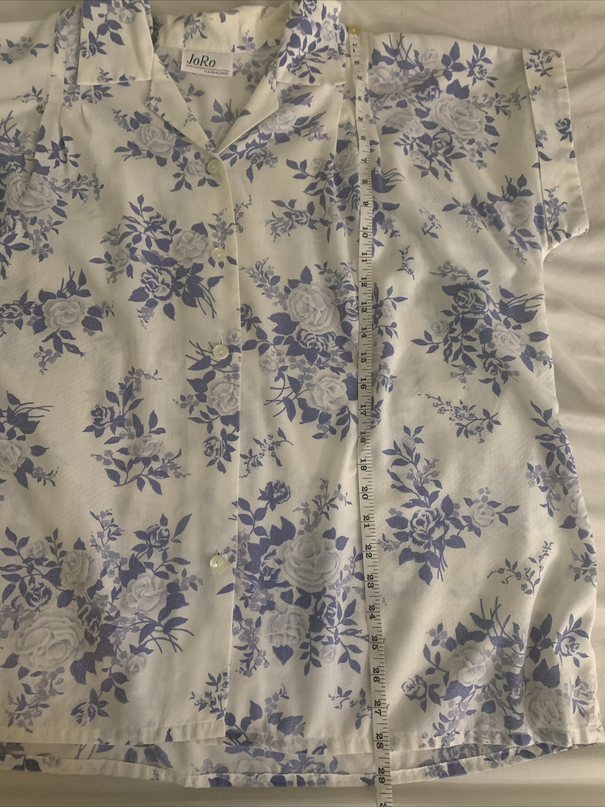 Vintage 90s Floral Oversized Button Up, JoRo Fashion Top, 2XL