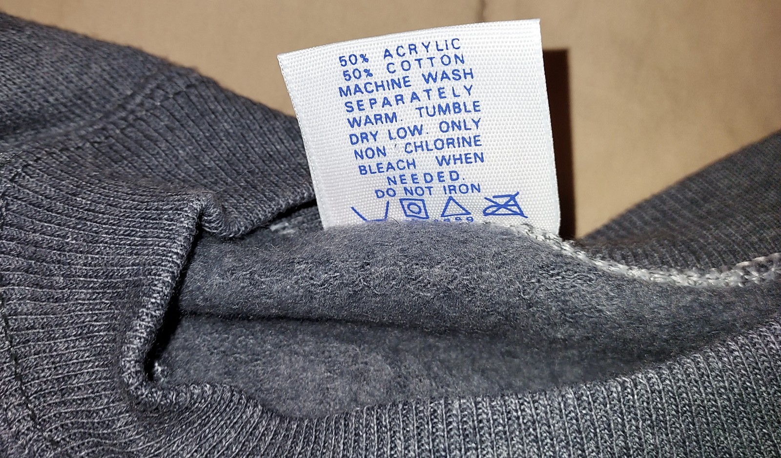 VTG ICU GRAY BLANK RAGLAN PULLOVER SWEATSHIRT WOMEN’S LARGE GYM CREW NECK 80s