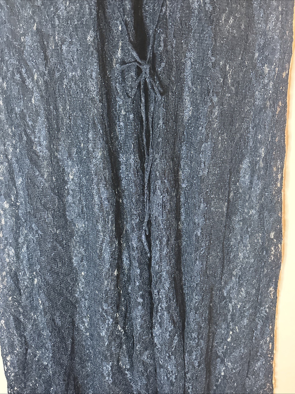 Vintage 90’s Dawn Joy Fashions Blue Whimsy Grunge Floral Lace Dress Size 18