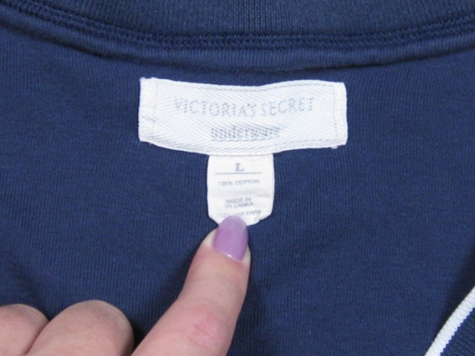Vintage 90s Victorias Secret Underware Thermal Pajama Set Womens (L) Waffle Knit