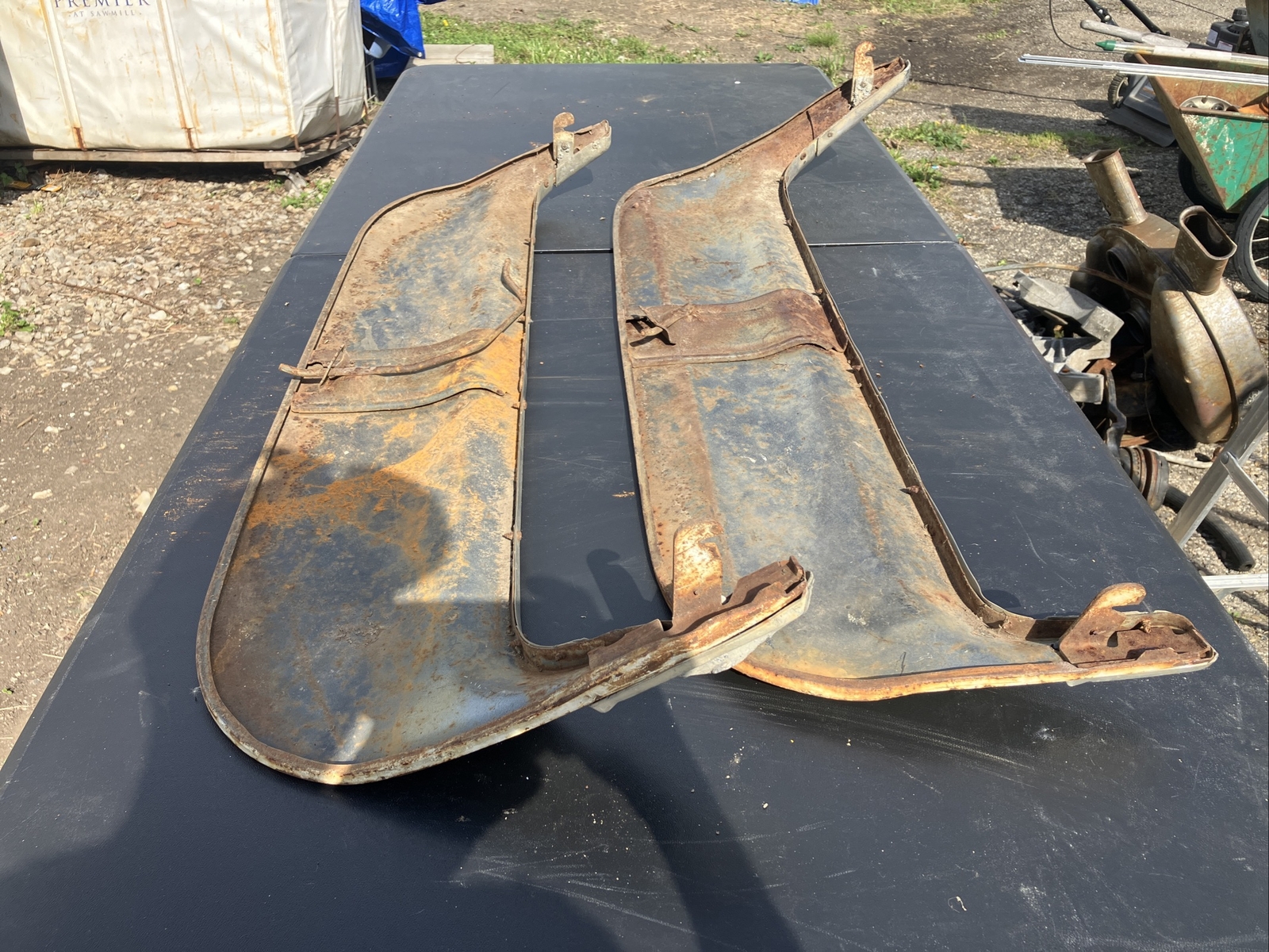 Pair Of Vintage 1950’s 1960’s 1970’s ? Fender Skirts