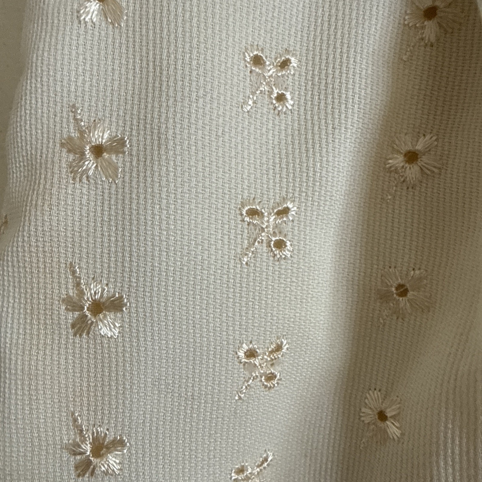 Vtg NOS Lily’s Beverly Hills 28”SHORTS ~ Hana Vanek Embroidery 60/70s Deadstock