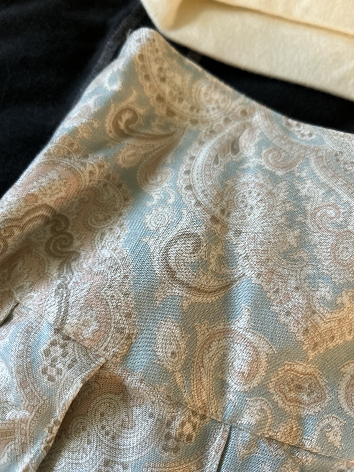 Vintage Scott McClintock 2 pc Set Skirt Top Soft Cream Spring Cottage Core Chic